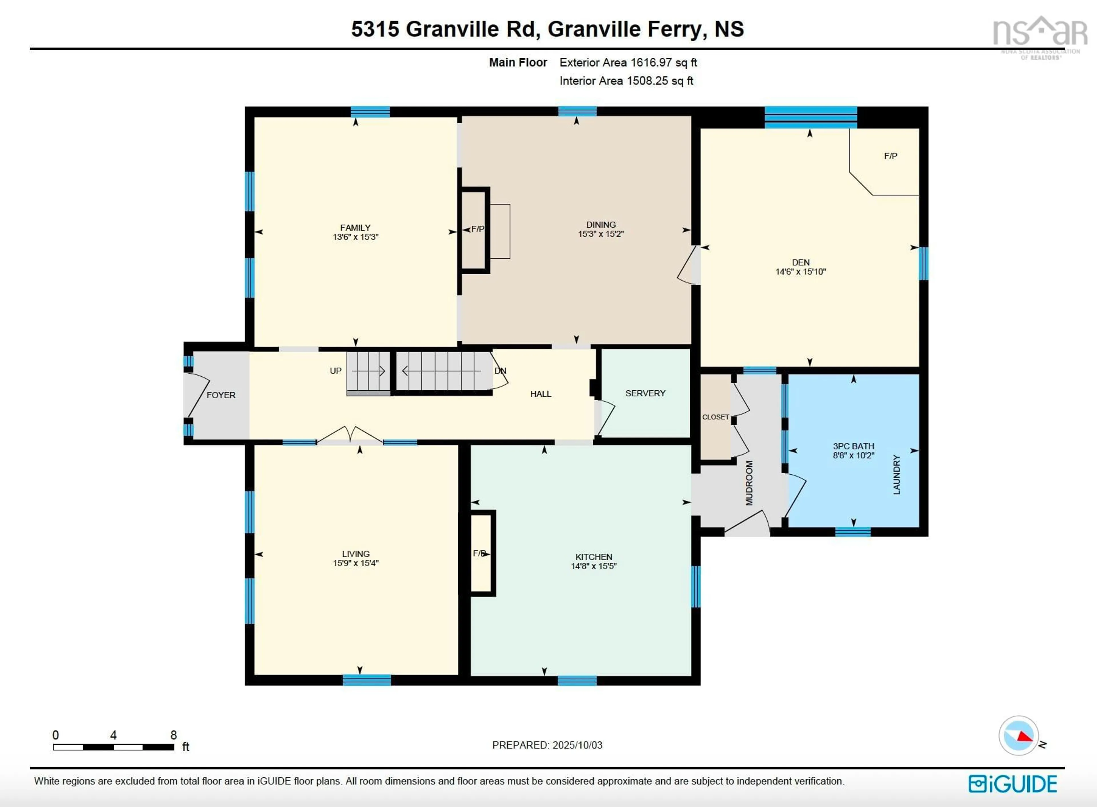 Floor plan for 5315 Granville Rd, Granville Ferry Nova Scotia B0S 1K0