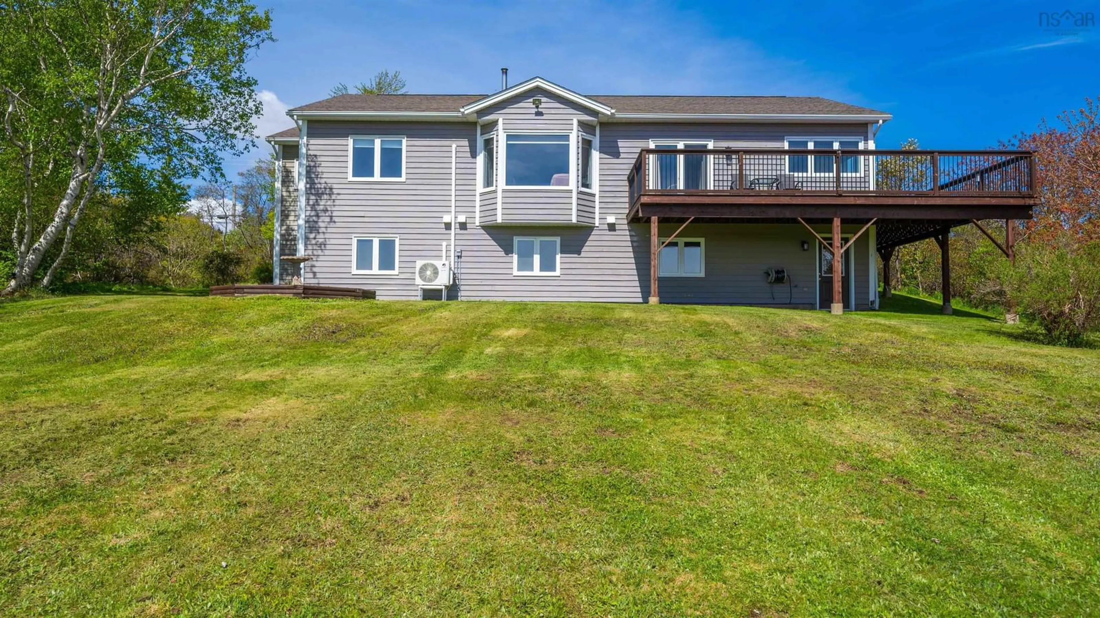 Home with vinyl exterior material, water/lake/river/ocean view for 742 Ketch Harbour Rd, Portuguese Cove Nova Scotia B3V 1K2