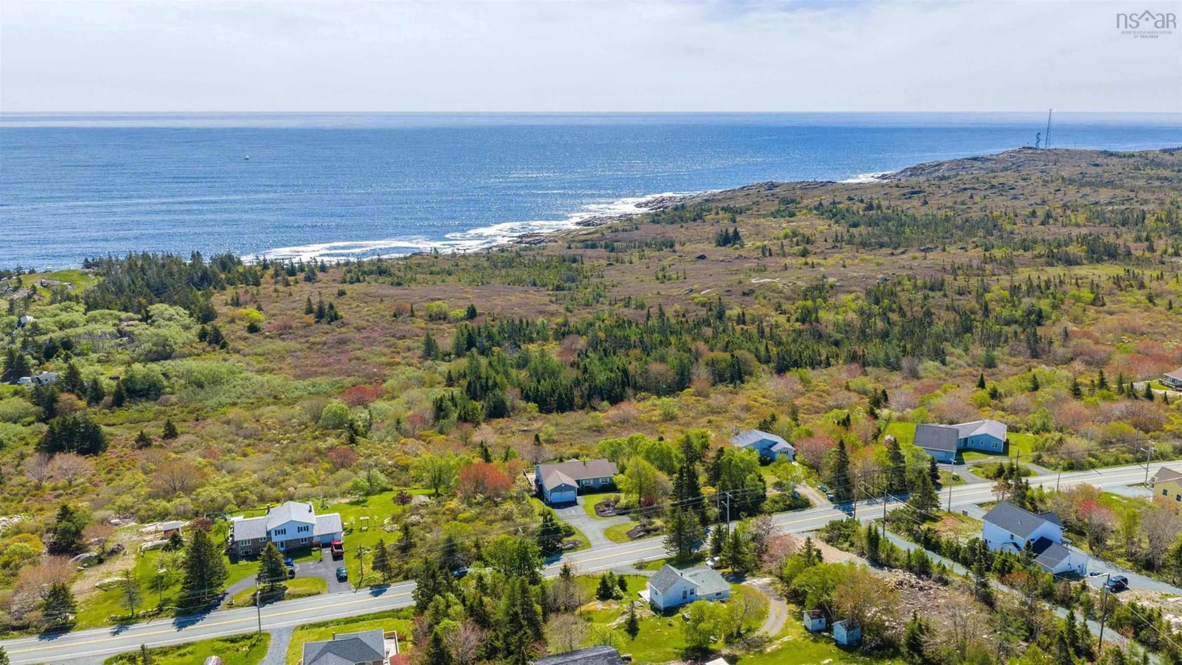 A pic from outside/outdoor area/front of a property/back of a property/a pic from drone, water/lake/river/ocean view for 742 Ketch Harbour Rd, Portuguese Cove Nova Scotia B3V 1K2
