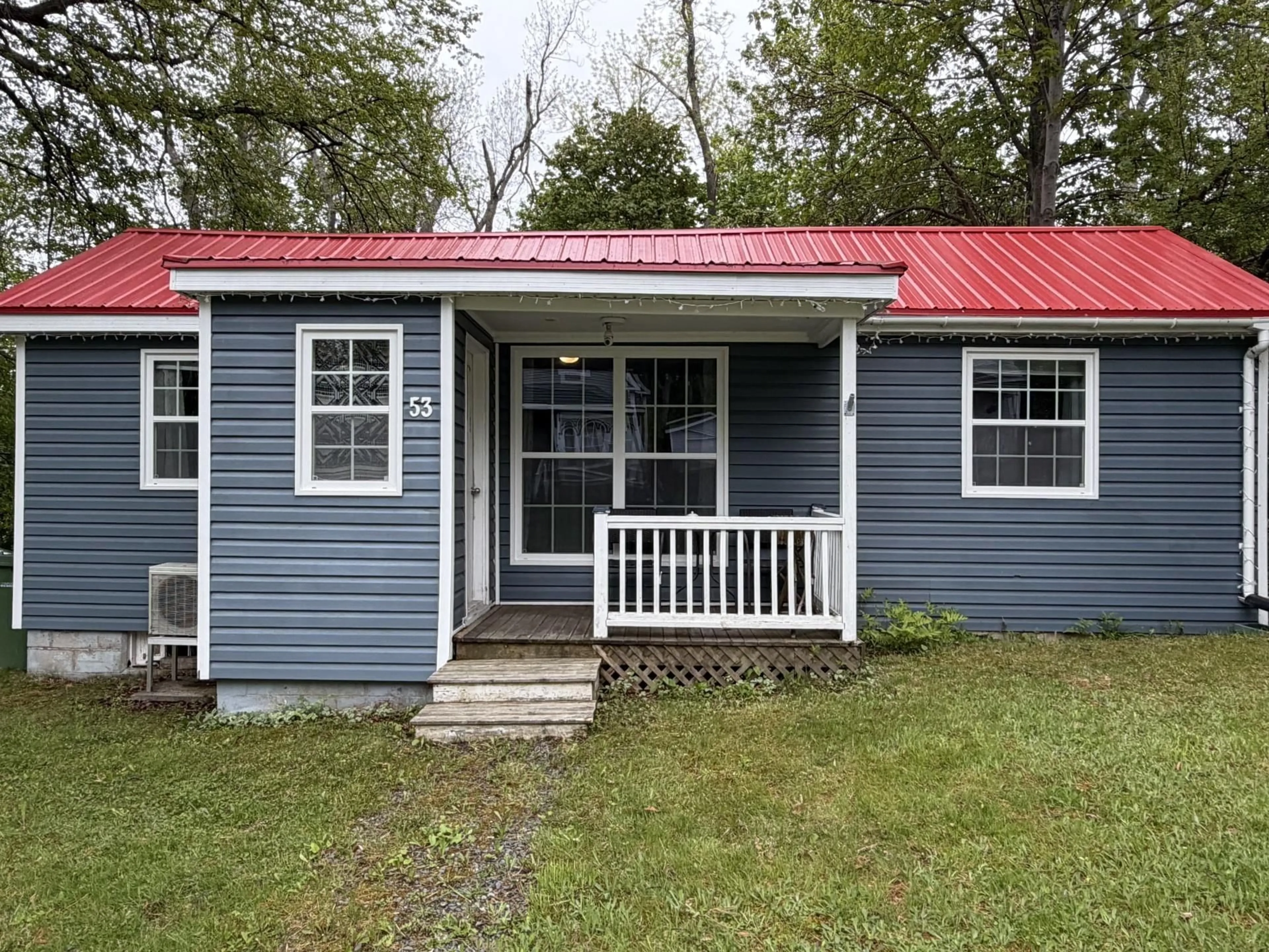 Home with vinyl exterior material, street for 53 Ross St, Pictou Nova Scotia B0K 1H0