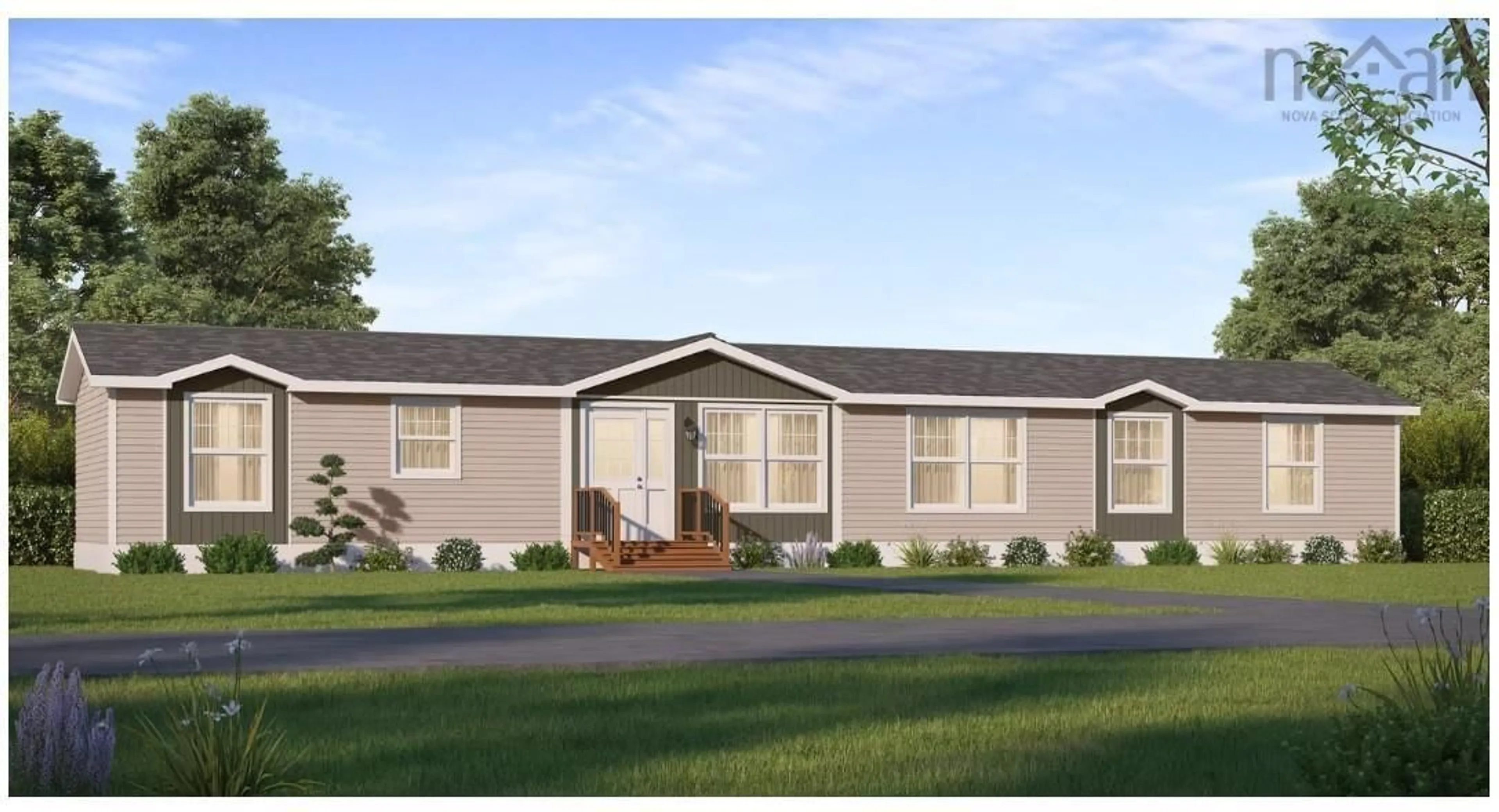 Home with vinyl exterior material, building for 539 Cooks Brook Road, Elderbank Nova Scotia B0N 1X0