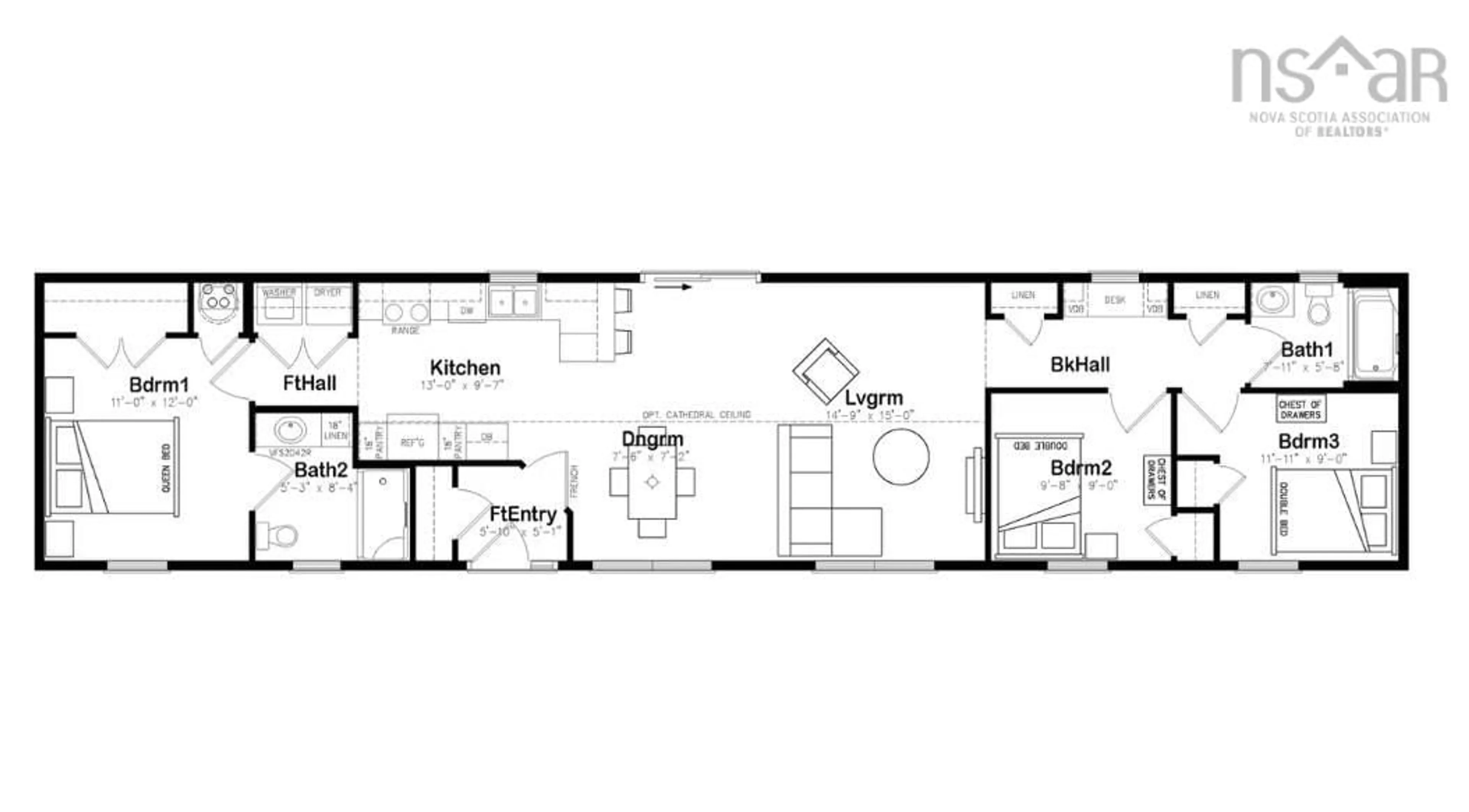 Floor plan for 539 Cooks Brook Road, Elderbank Nova Scotia B0N 1X0