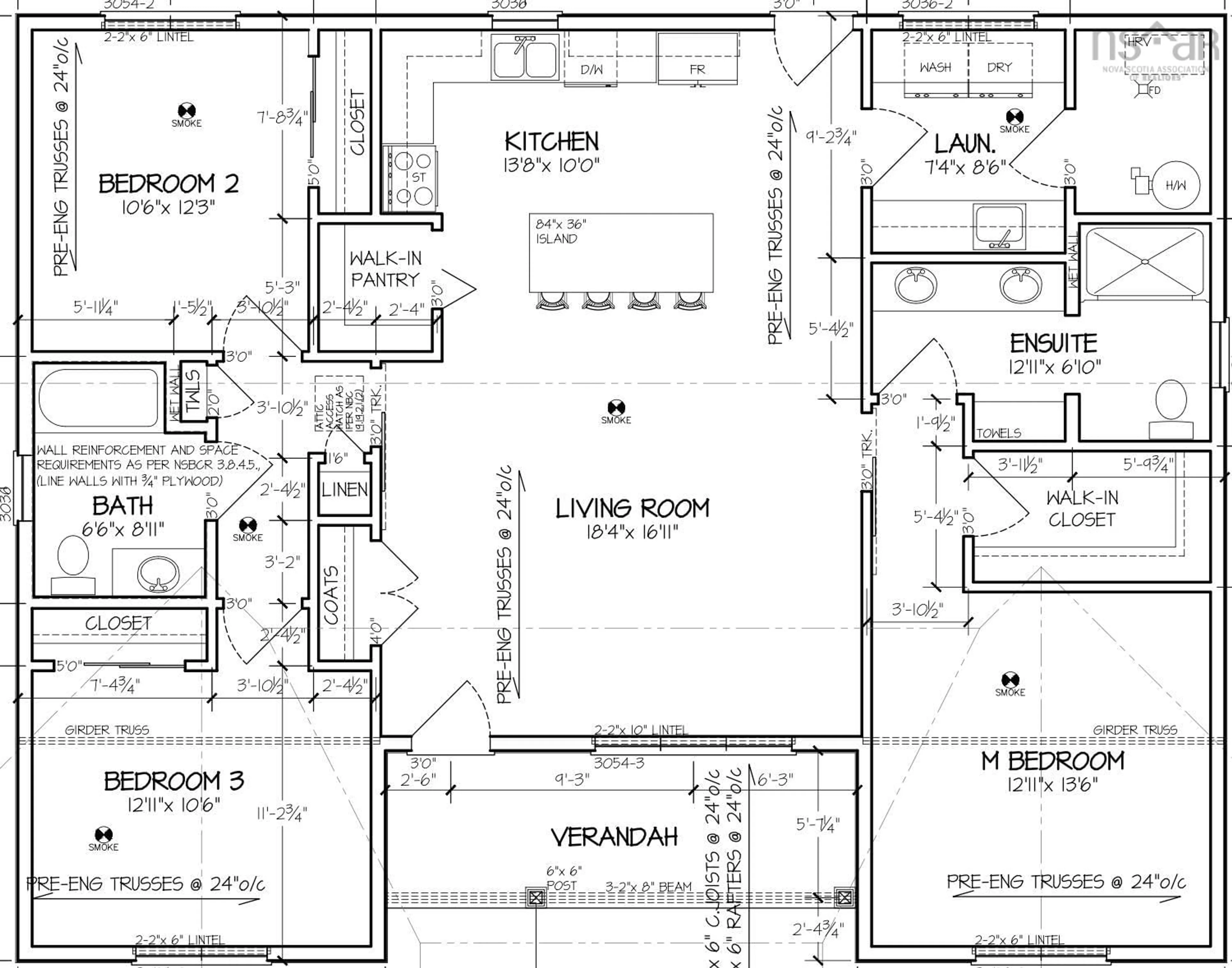 Floor plan for 33 Marshview Dr, Amherst Nova Scotia B4H 4B3