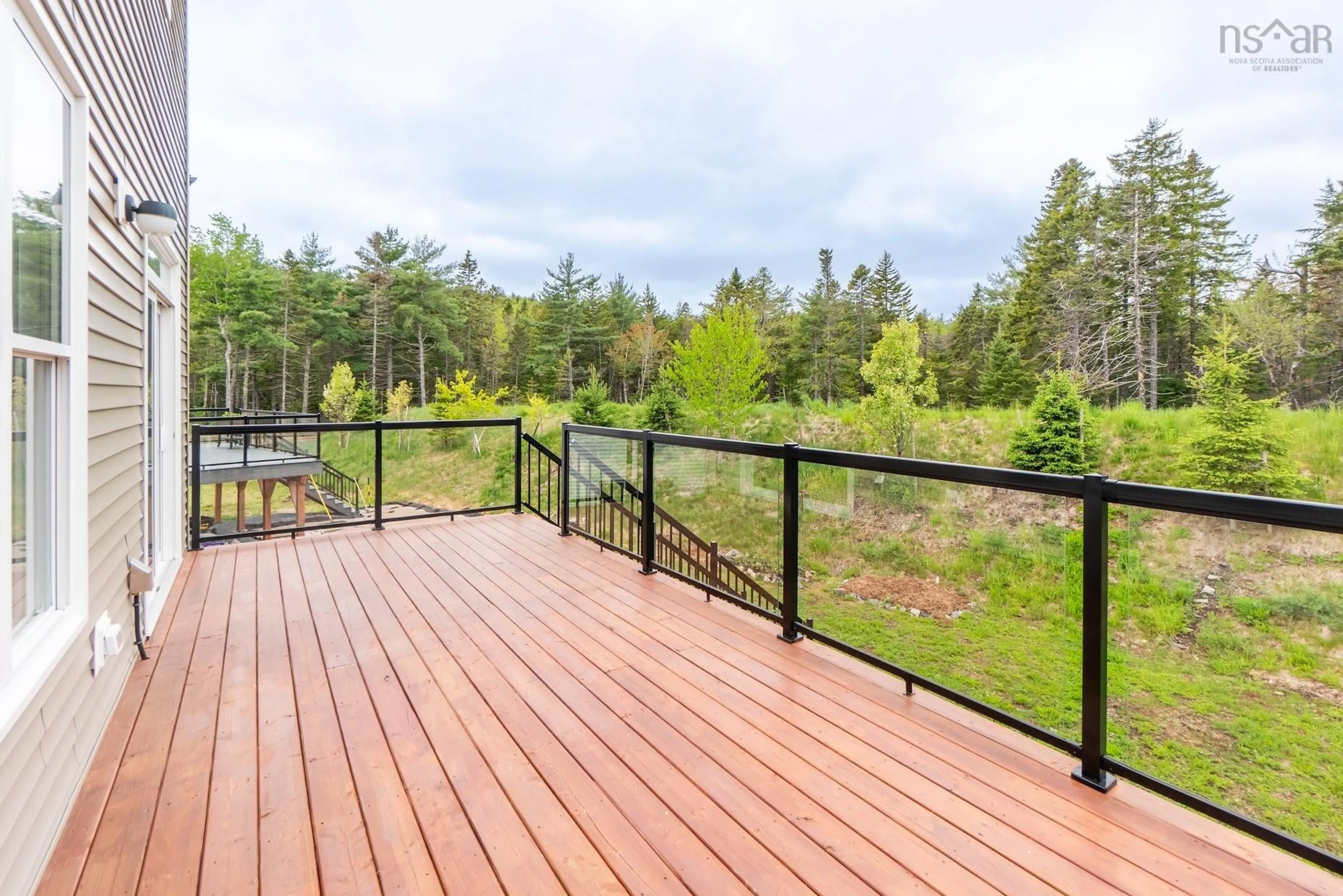 Patio, forest/trees view for 246 Talus Ave, Bedford Nova Scotia B4B 2G3
