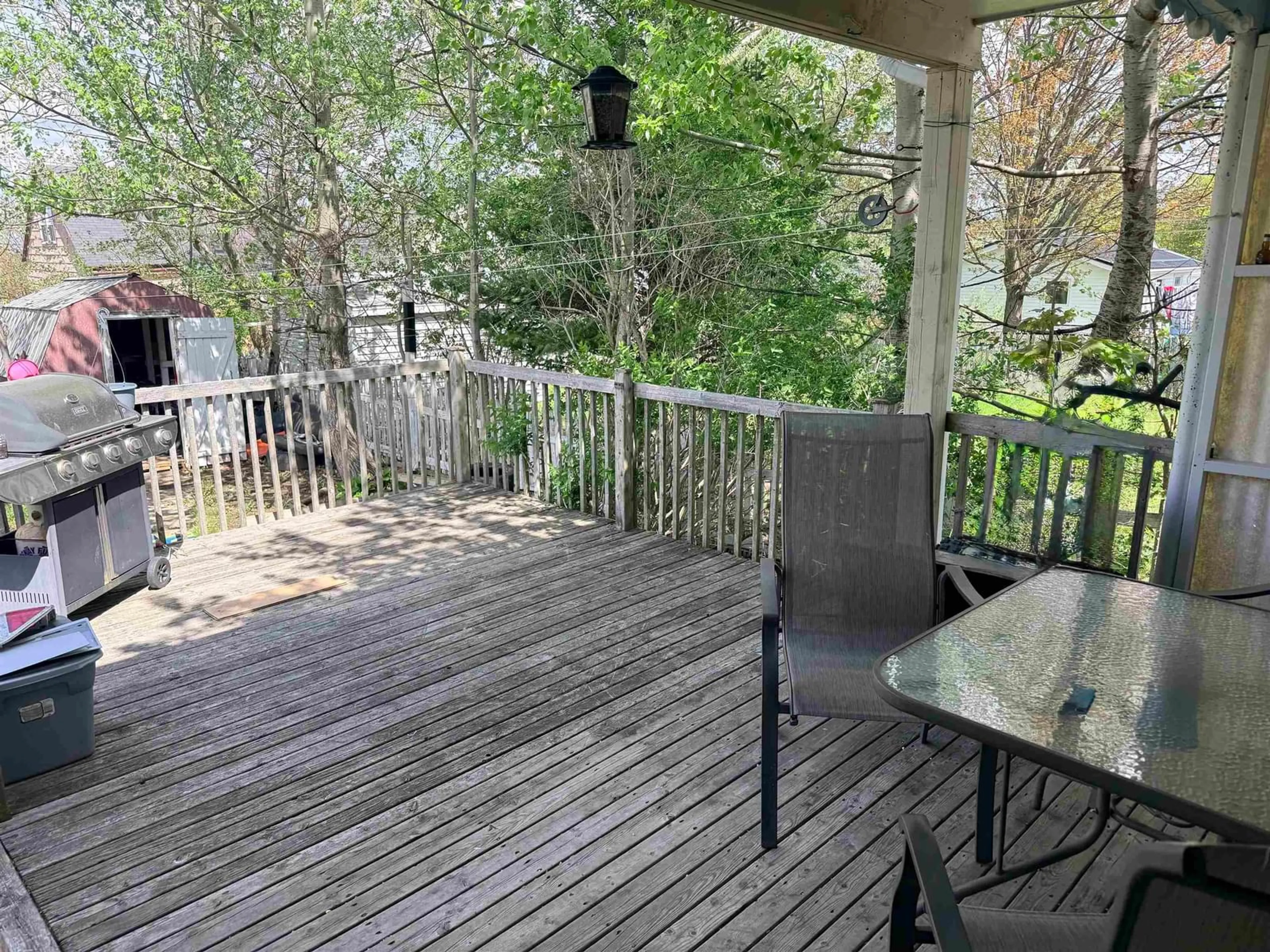 Patio, forest/trees view for 9 Highland Dr, New Glasgow Nova Scotia B2H 4C3