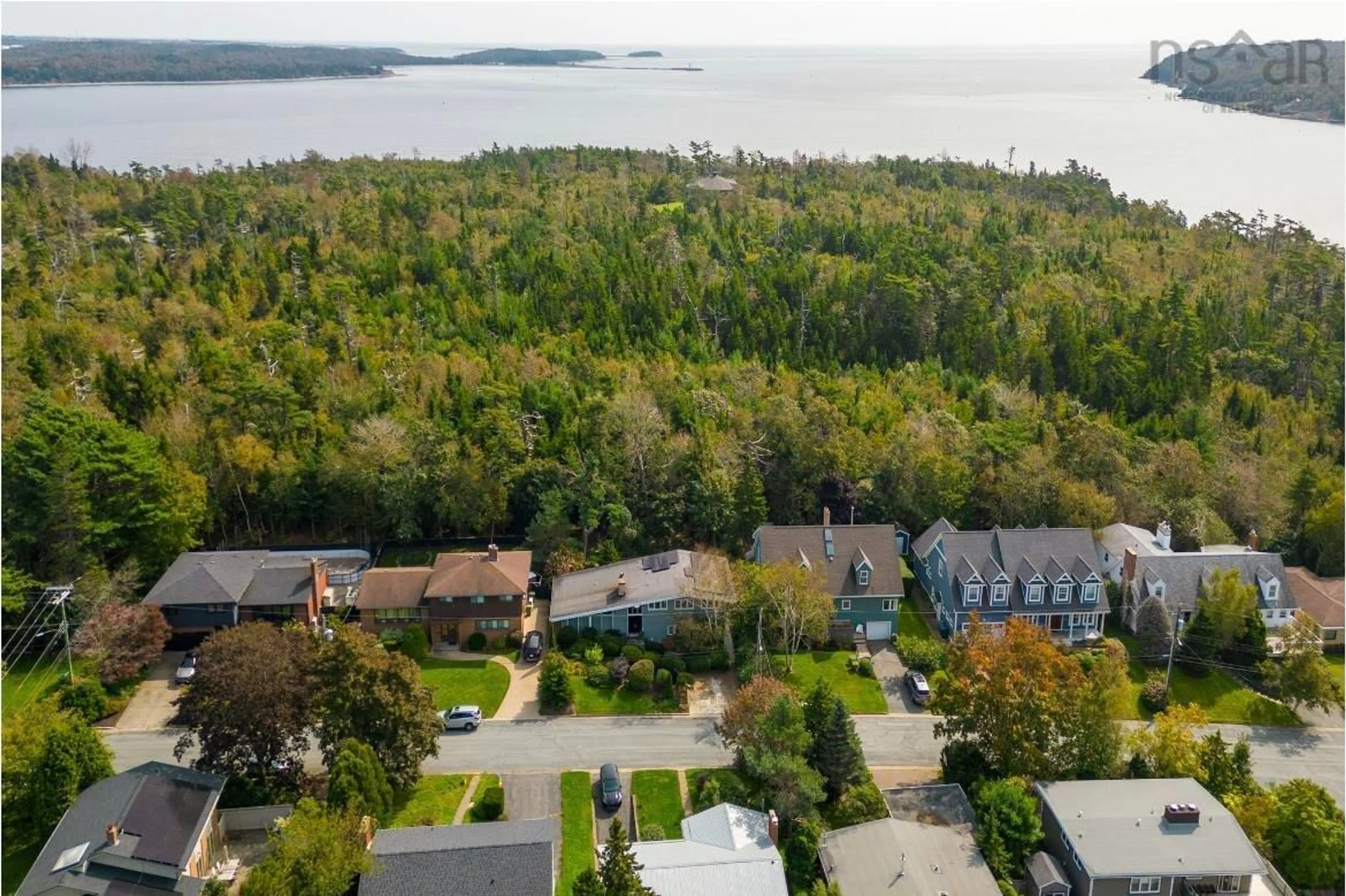 A pic from outside/outdoor area/front of a property/back of a property/a pic from drone, water/lake/river/ocean view for 5830 Chain Rock Dr, Halifax Nova Scotia B3H 1A1
