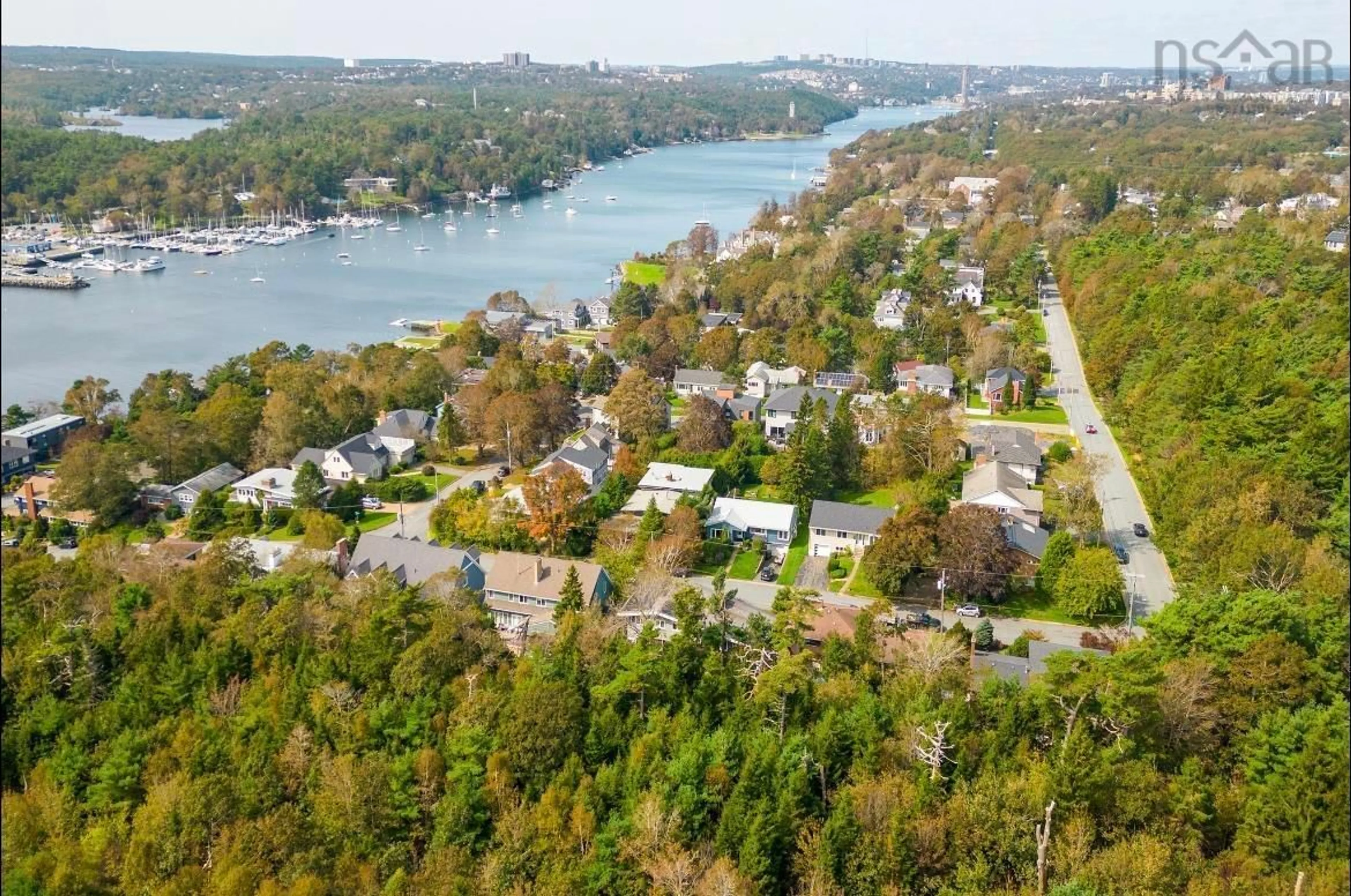 A pic from outside/outdoor area/front of a property/back of a property/a pic from drone, water/lake/river/ocean view for 5830 Chain Rock Dr, Halifax Nova Scotia B3H 1A1