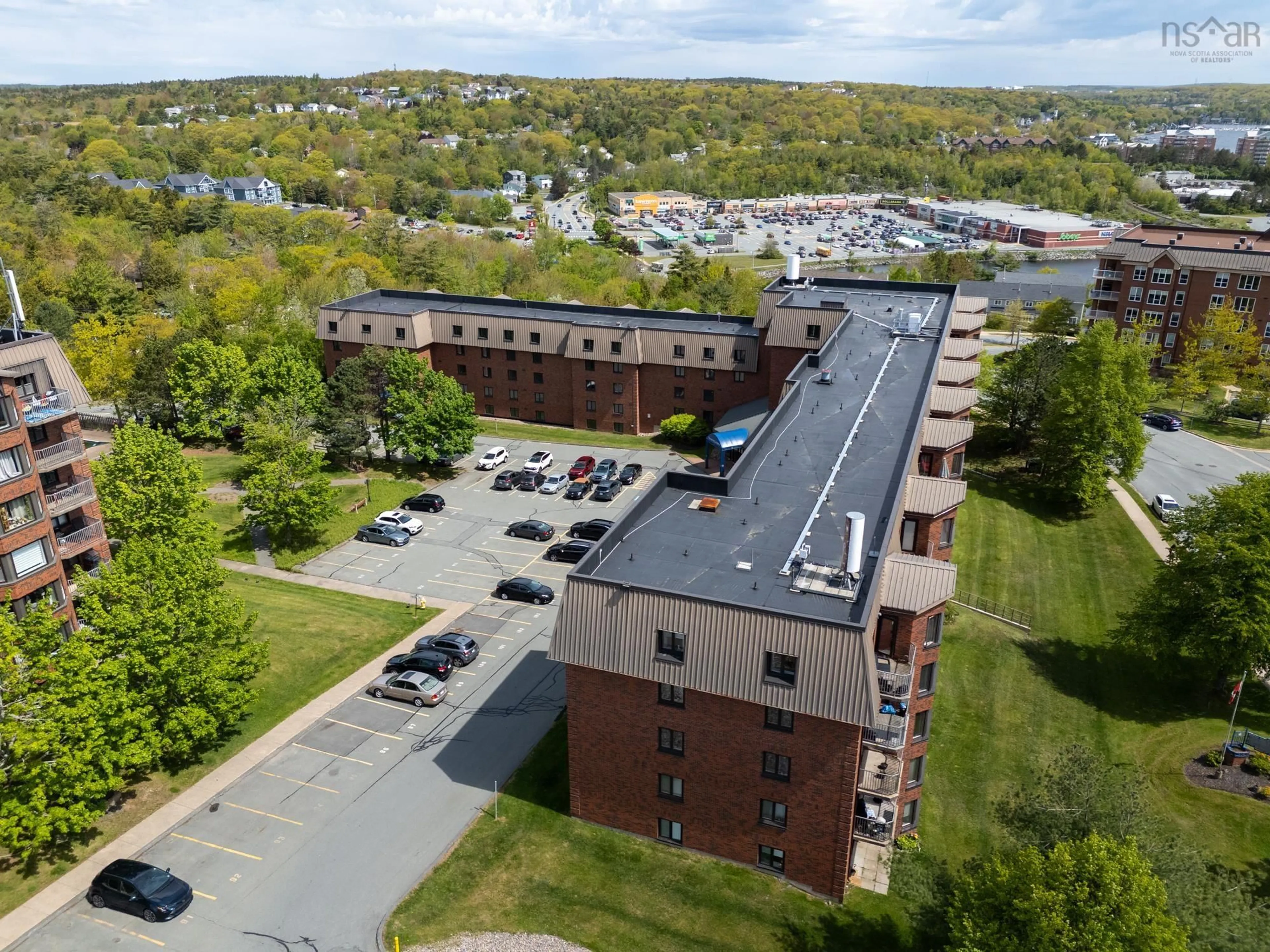 A pic from outside/outdoor area/front of a property/back of a property/a pic from drone, building for 61 Nelsons Landing Blvd Blvd #408, Bedford Nova Scotia B4A 3X3