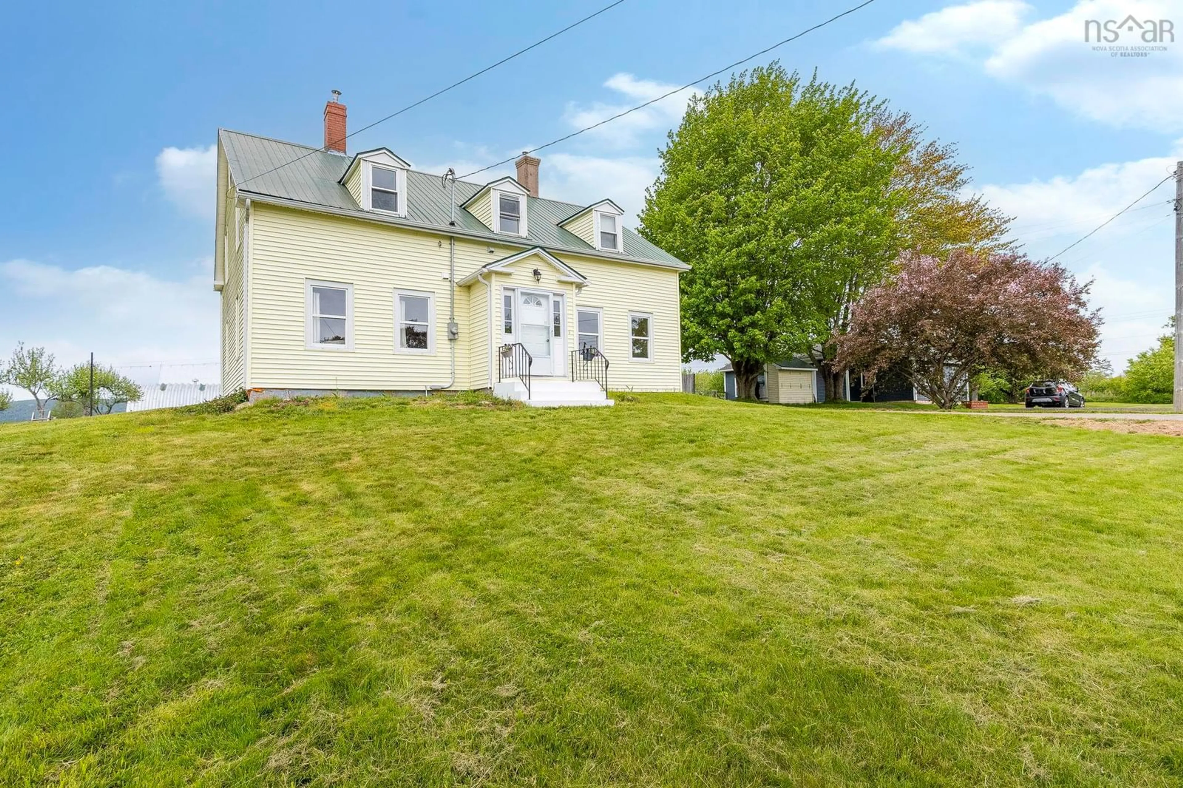 A pic from outside/outdoor area/front of a property/back of a property/a pic from drone, street for 4035 Highway 201, Carleton Corner Nova Scotia B0S 1C0