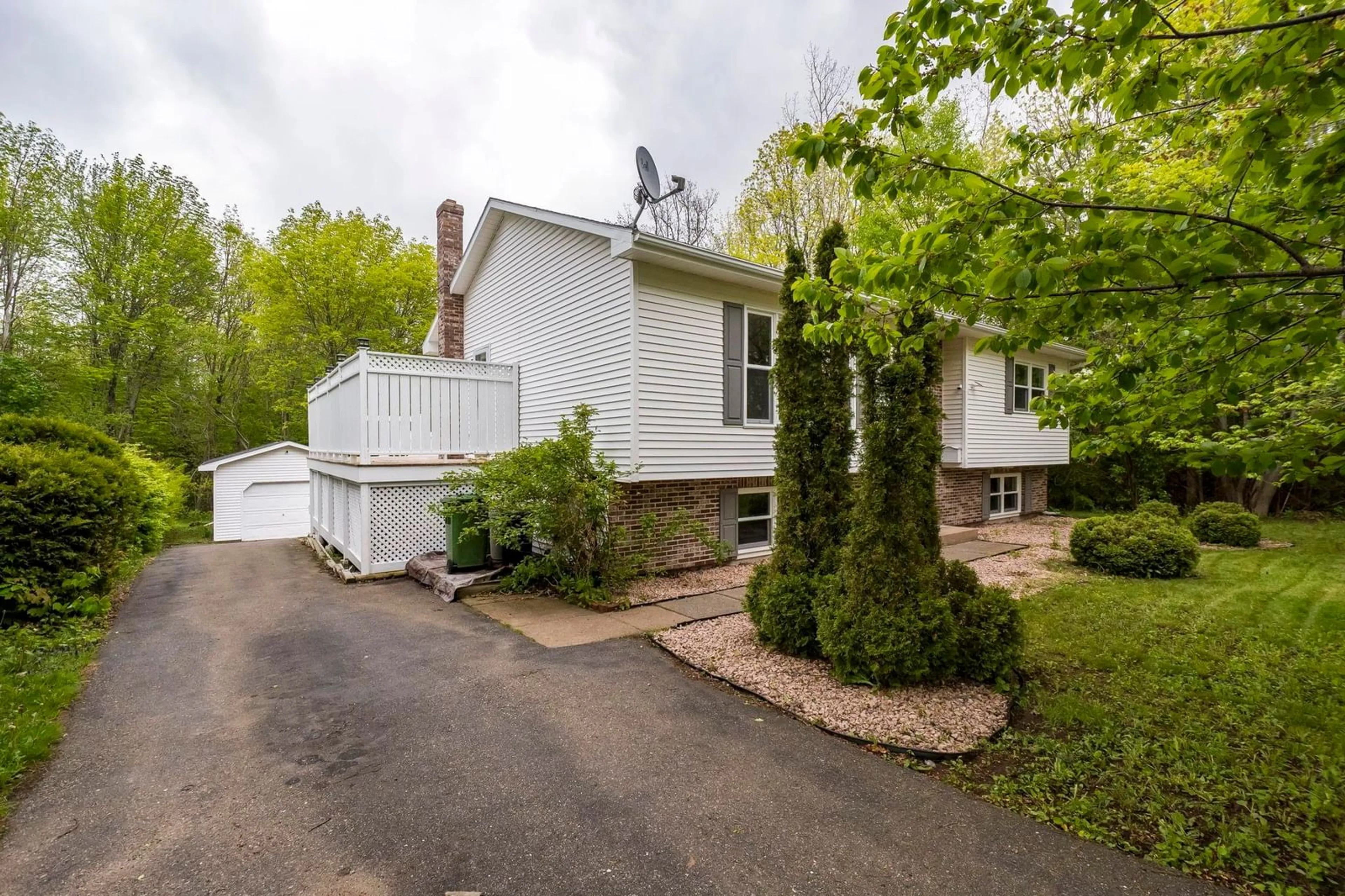 Home with vinyl exterior material, street for 50 Alicia Blvd, Kentville Nova Scotia B4N 4Z8