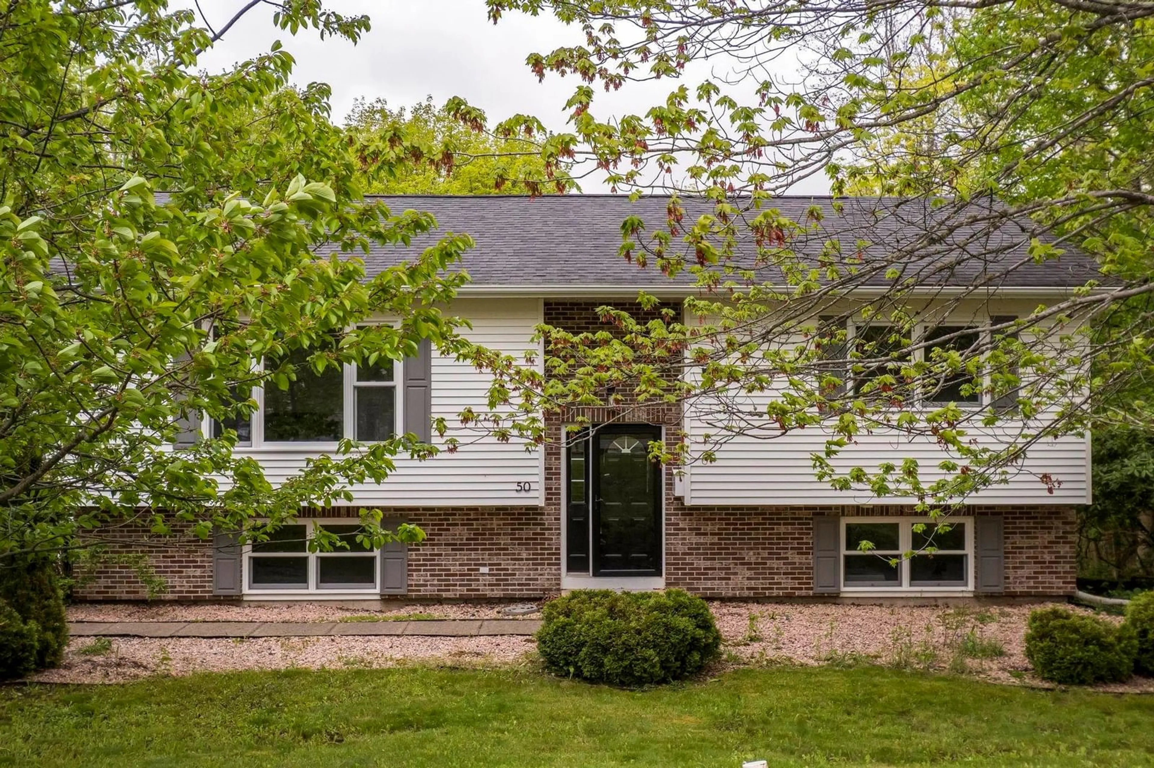 Home with brick exterior material, street for 50 Alicia Blvd, Kentville Nova Scotia B4N 4Z8