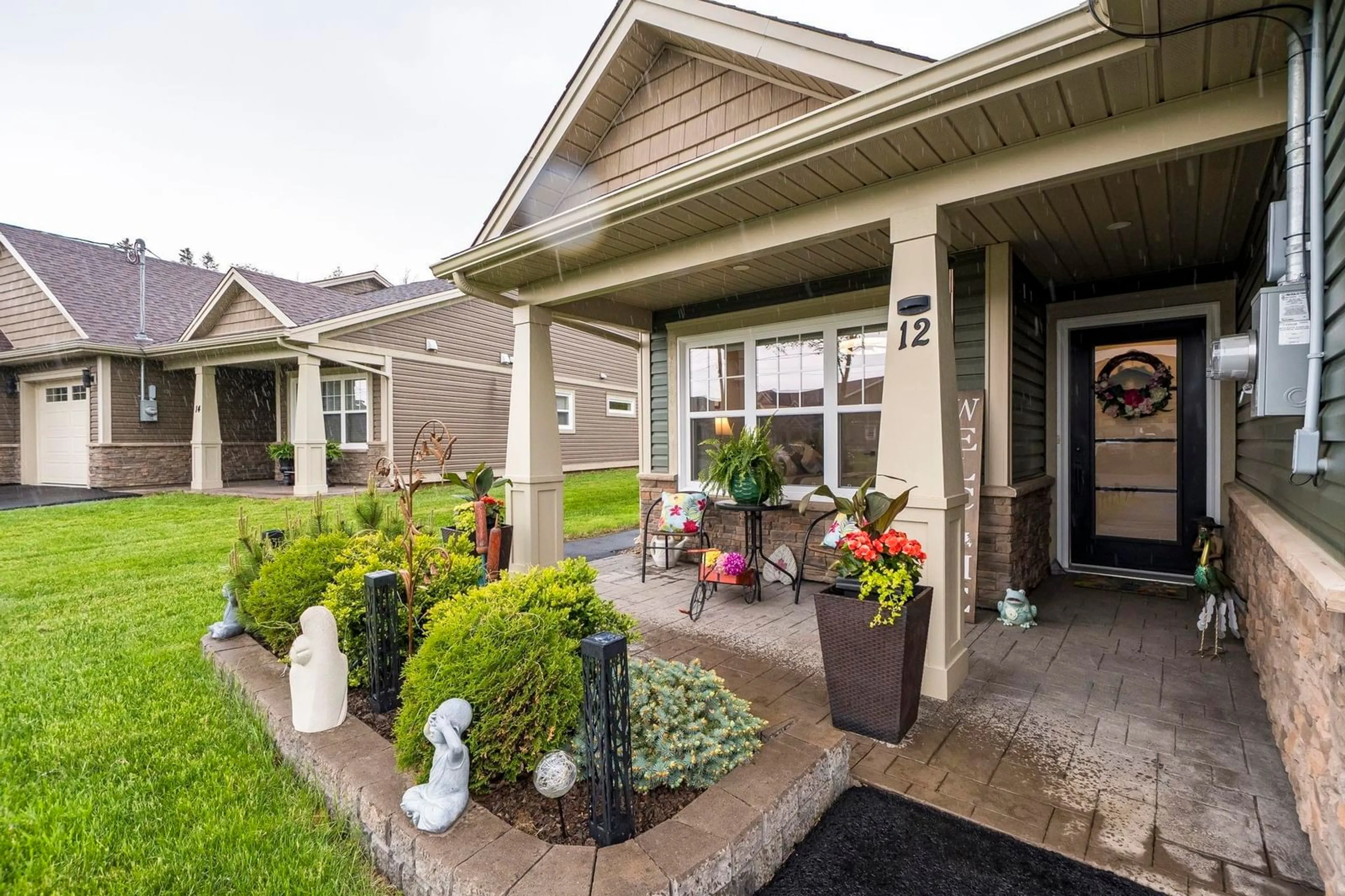 Home with vinyl exterior material, street for 12 Edward Dr, Garlands Crossing Nova Scotia B0N 2T0