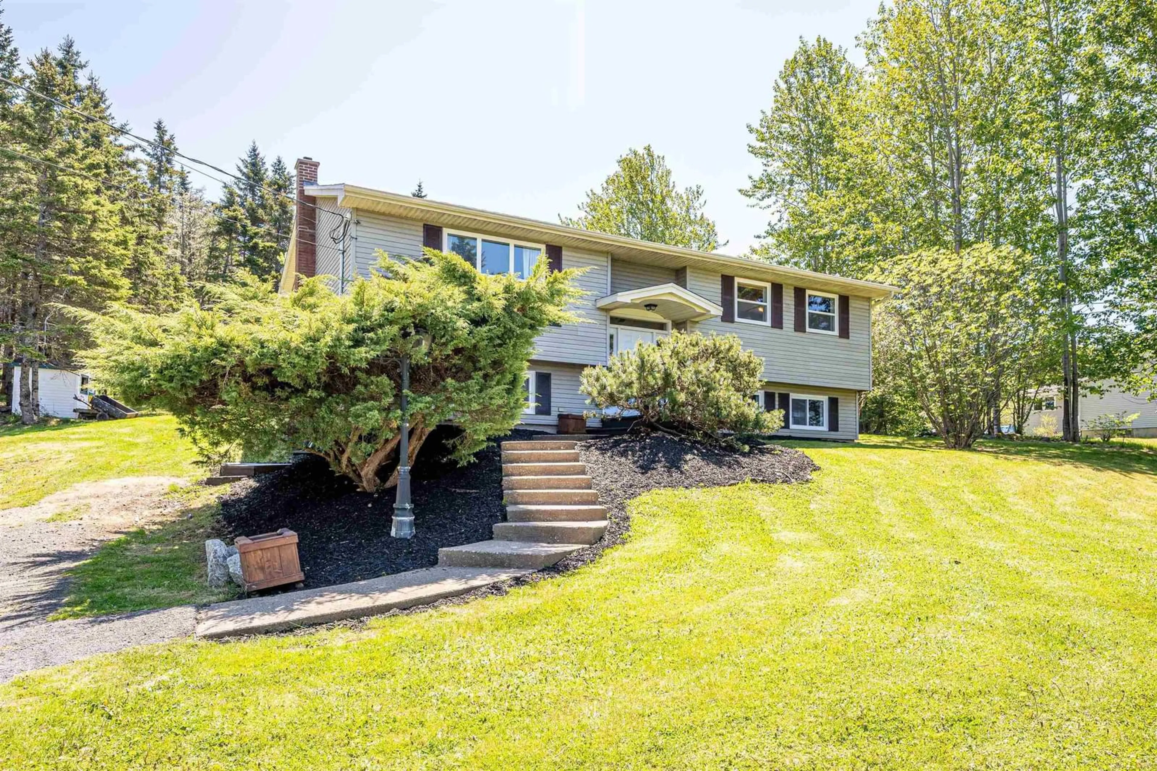 Home with vinyl exterior material, mountain view for 1307 East Petpeswick Rd, East Petpeswick Nova Scotia B0J 2L0