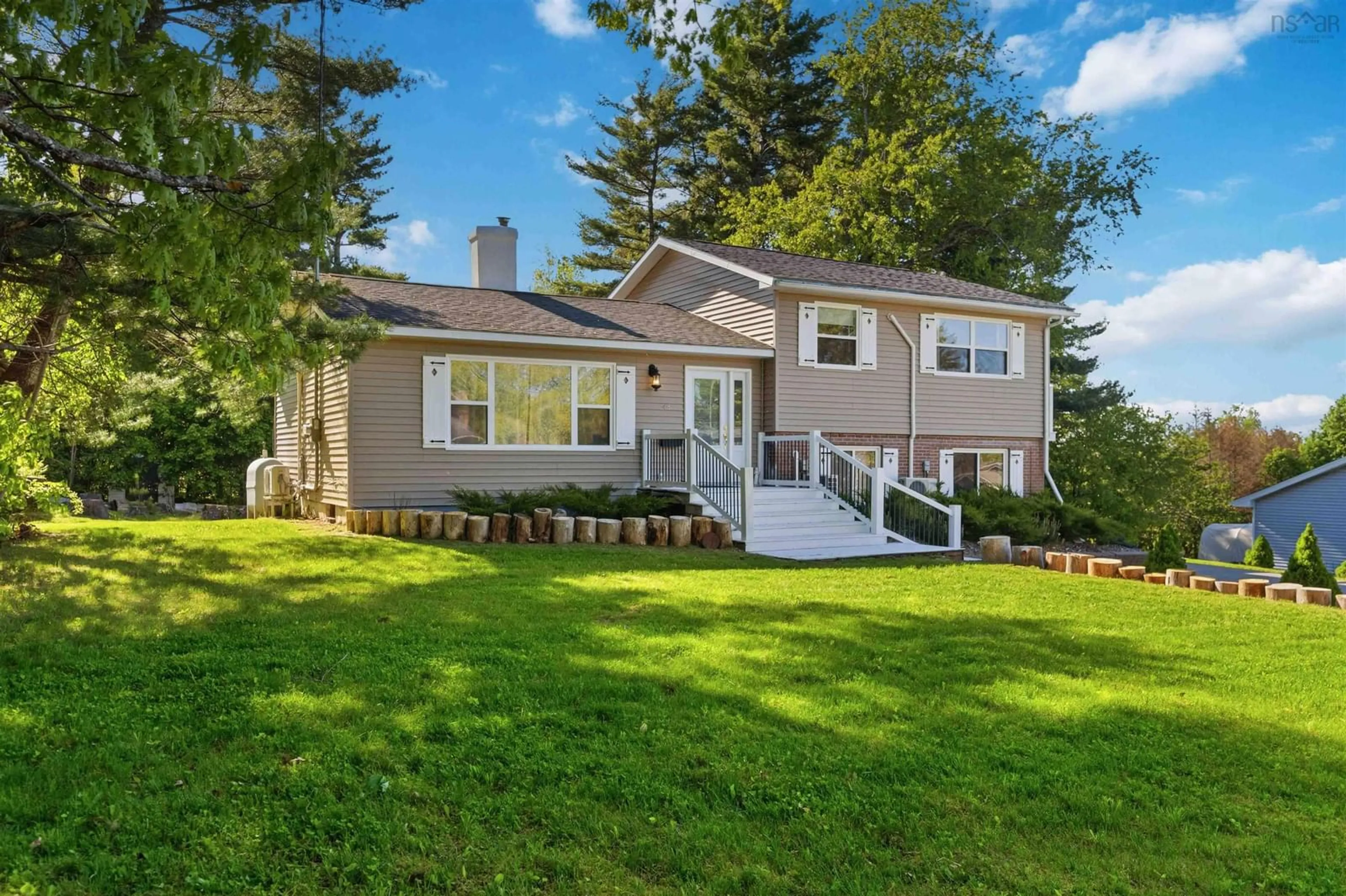 Home with vinyl exterior material, water/lake/river/ocean view for 48 Dow Rd, New Minas Nova Scotia B4N 3R5