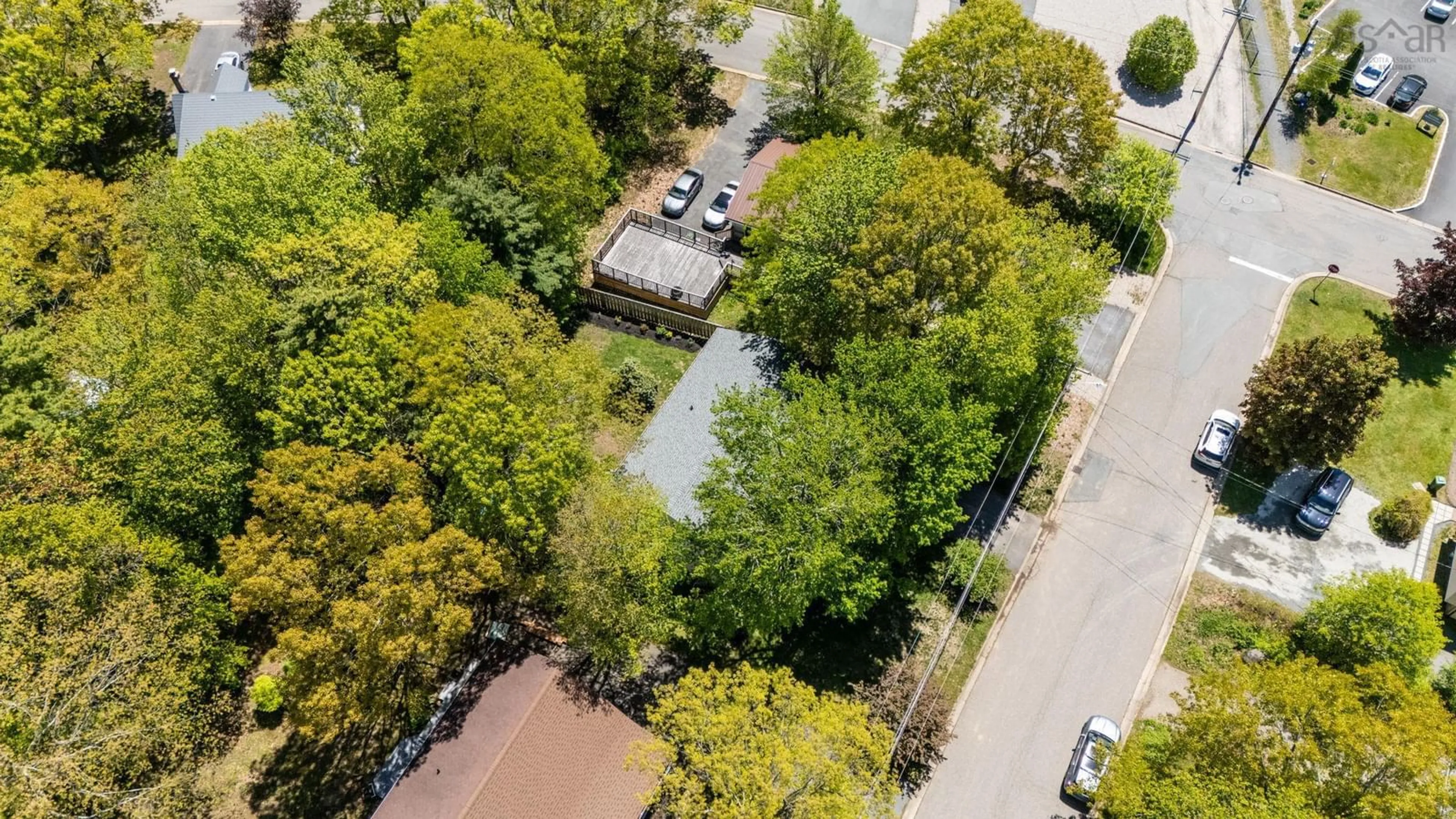 A pic from outside/outdoor area/front of a property/back of a property/a pic from drone, unknown for 82 Hirtle Dr, Bridgewater Nova Scotia B4V 3N6