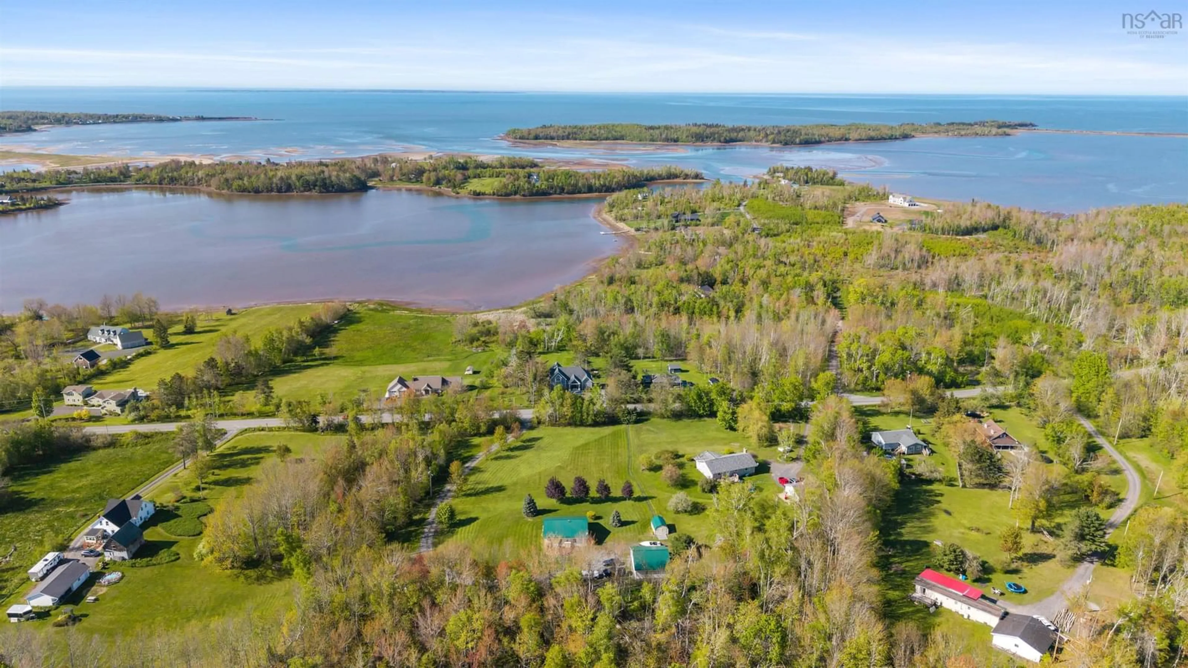 A pic from outside/outdoor area/front of a property/back of a property/a pic from drone, water/lake/river/ocean view for 5338 Little Harbour Rd, Little Harbour Nova Scotia B2H 5C4