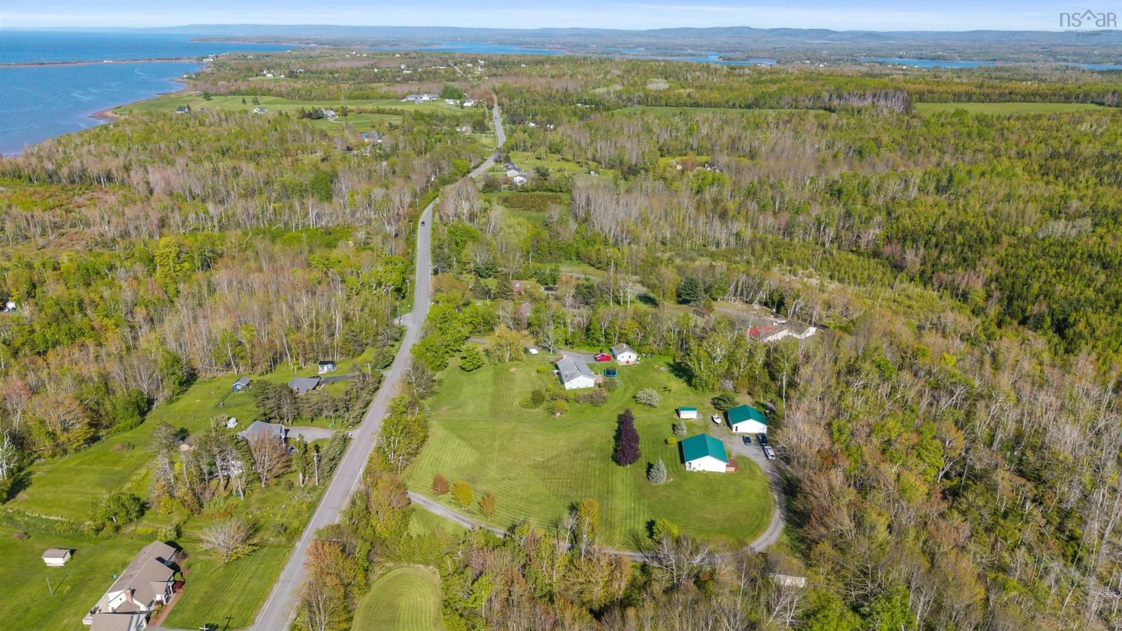 A pic from outside/outdoor area/front of a property/back of a property/a pic from drone, unknown for 5338 Little Harbour Rd, Little Harbour Nova Scotia B2H 5C4