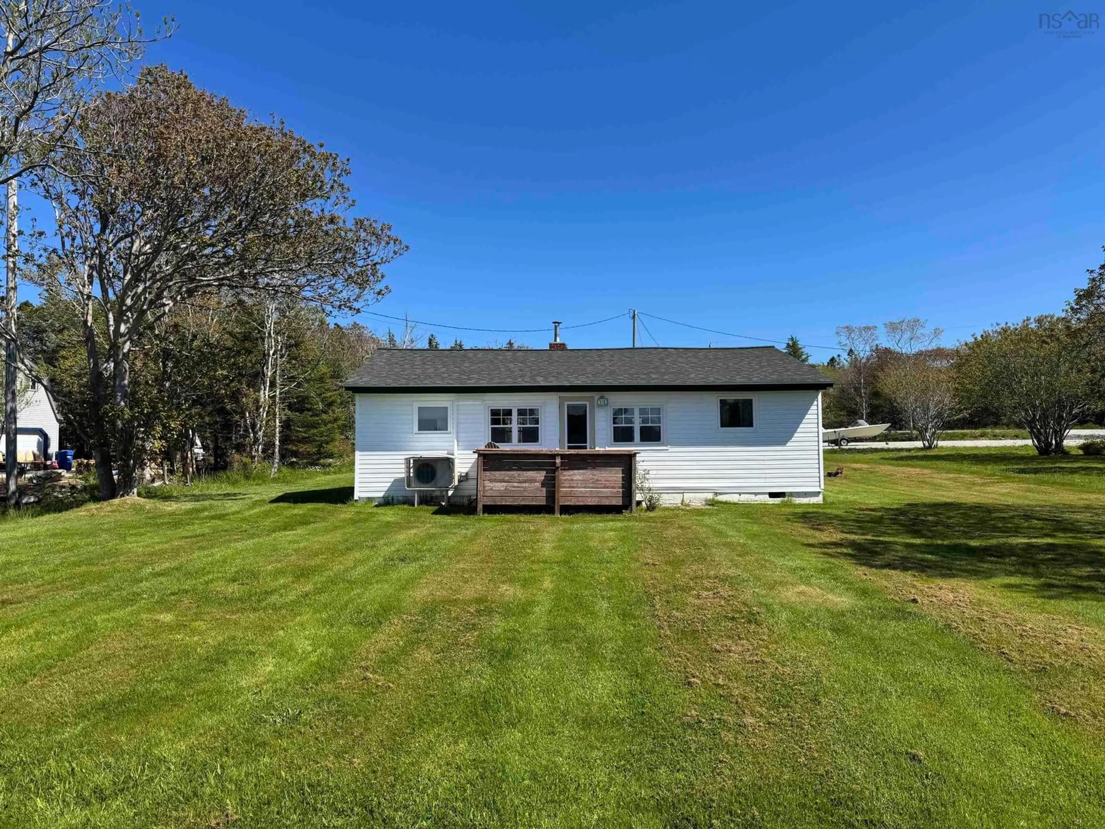 A pic from outside/outdoor area/front of a property/back of a property/a pic from drone, water/lake/river/ocean view for 108 Pembroke Rd, Pembroke Nova Scotia B5A 5H3