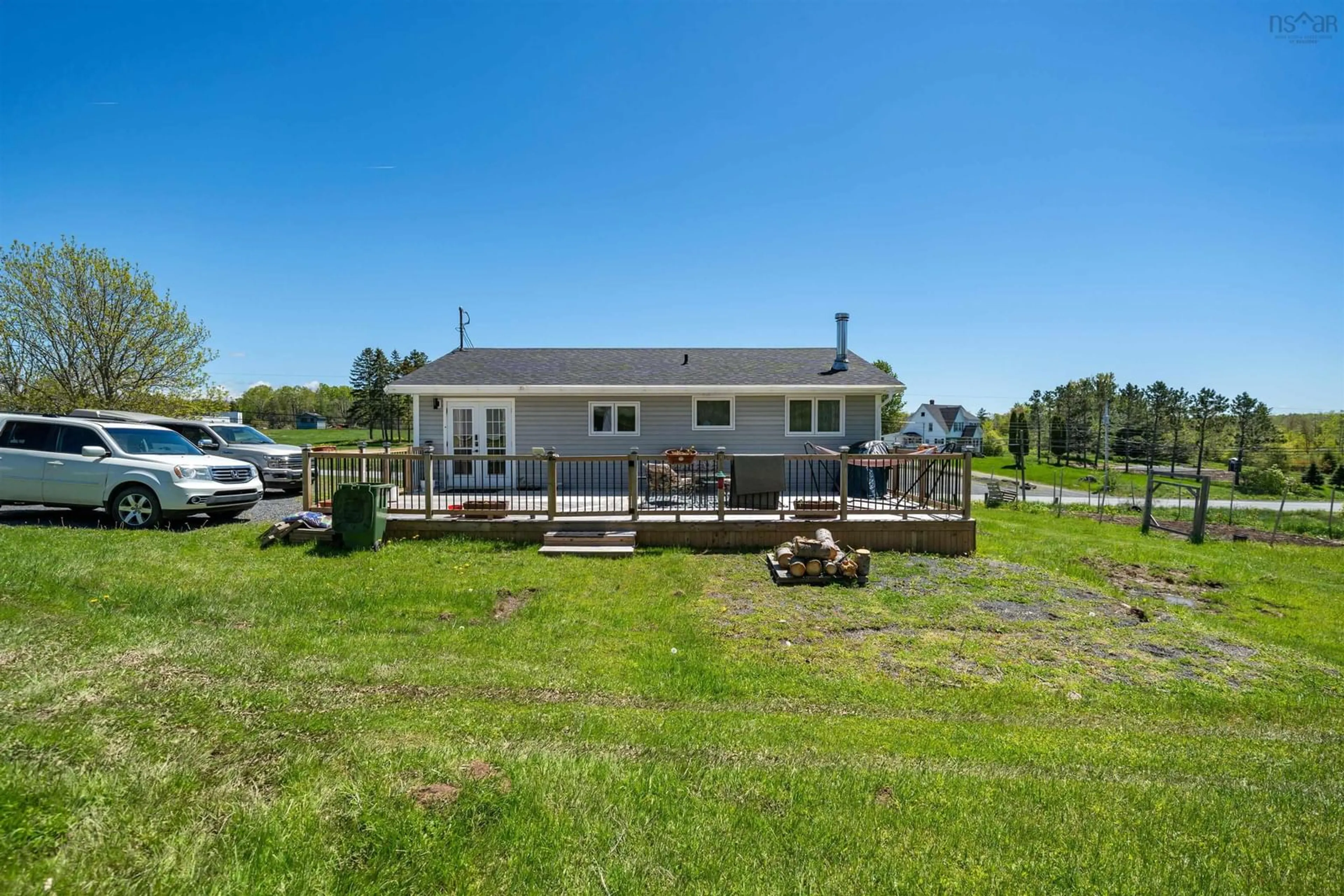 A pic from outside/outdoor area/front of a property/back of a property/a pic from drone, water/lake/river/ocean view for 9 Demont Dr, Linacy Nova Scotia B2H 5C4