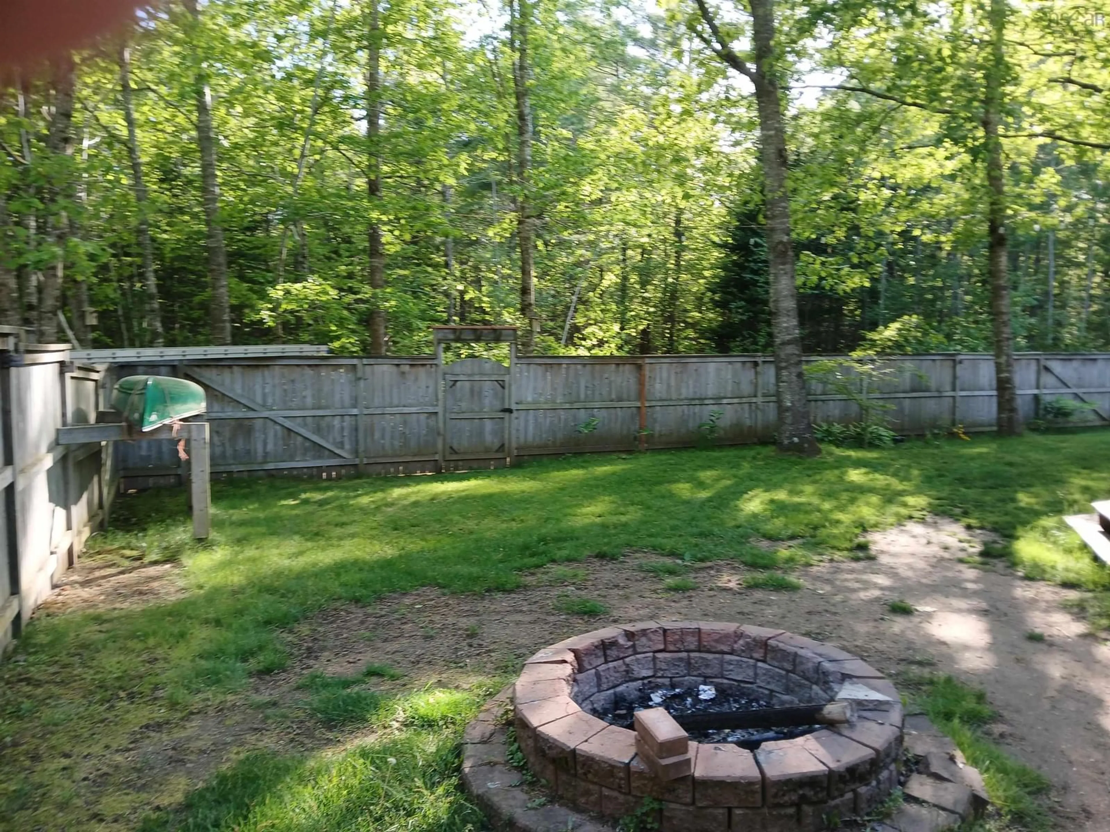 Patio, forest/trees view for 38 Robie Ave, Greenwood Nova Scotia B0P 1R0