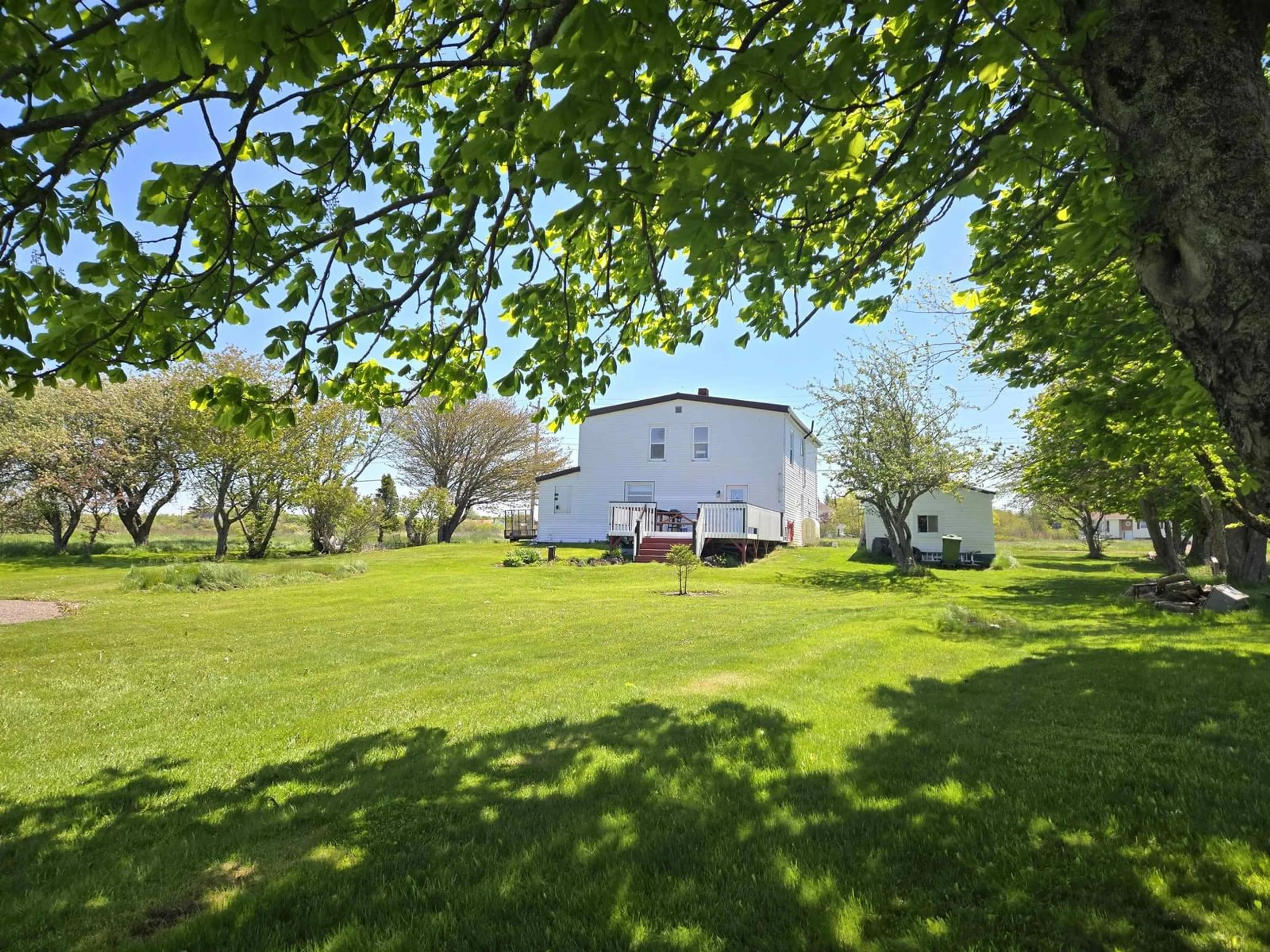 A pic from outside/outdoor area/front of a property/back of a property/a pic from drone, unknown for 19 Hurley Rd, Joggins Nova Scotia B0L 1A0