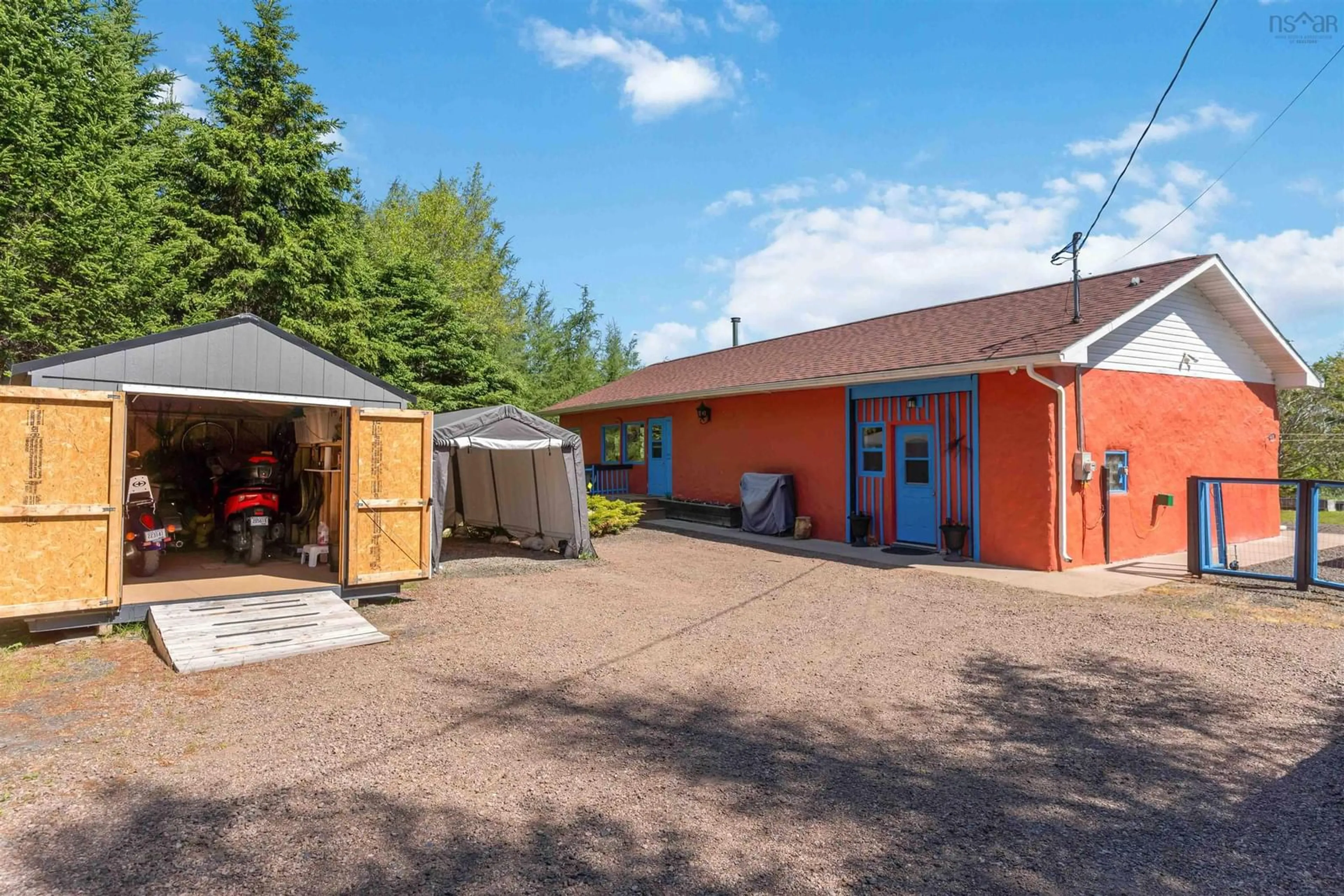 Patio, street for 36 Lakeview Dr, Lake La Rose Nova Scotia B0S 1A0