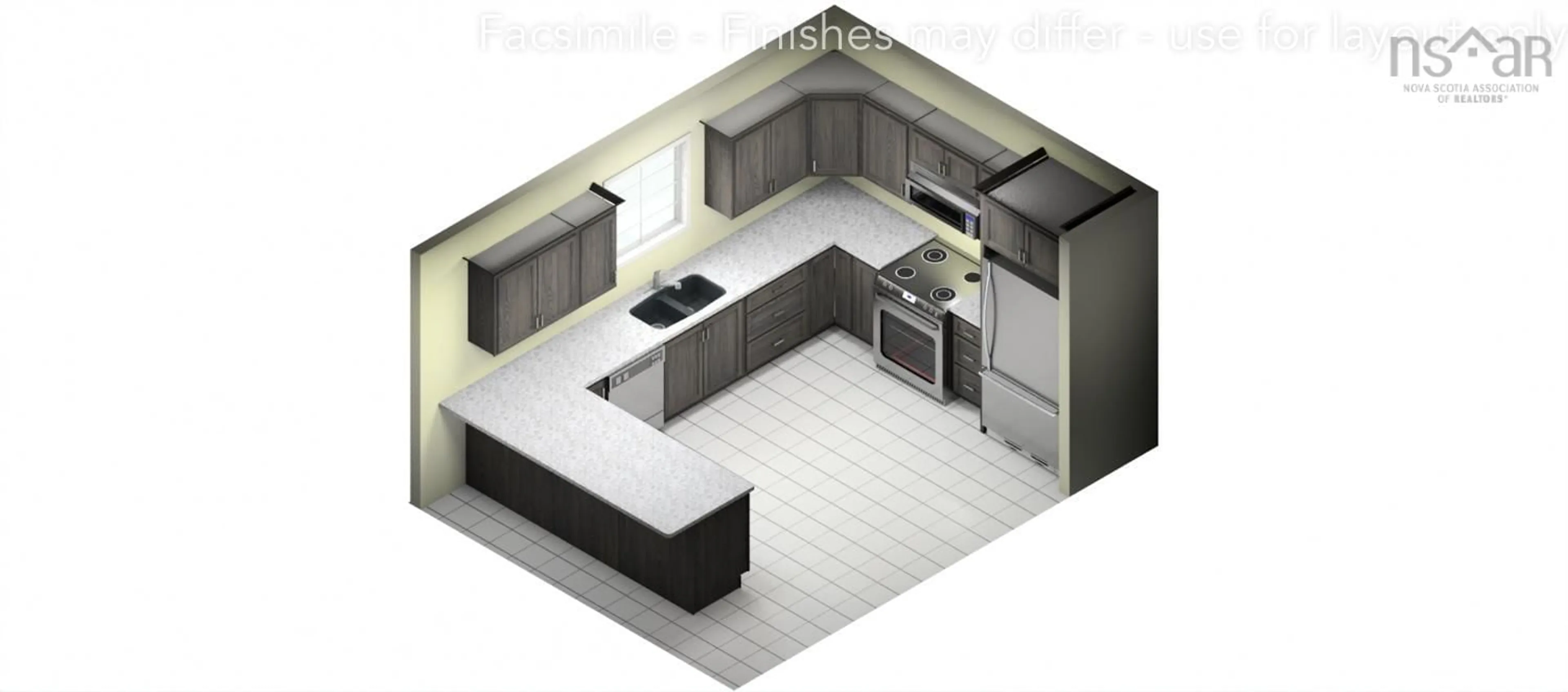 Standard kitchen, unknown for Longview Dr #Lot 2b, North River Nova Scotia B6L 6L2
