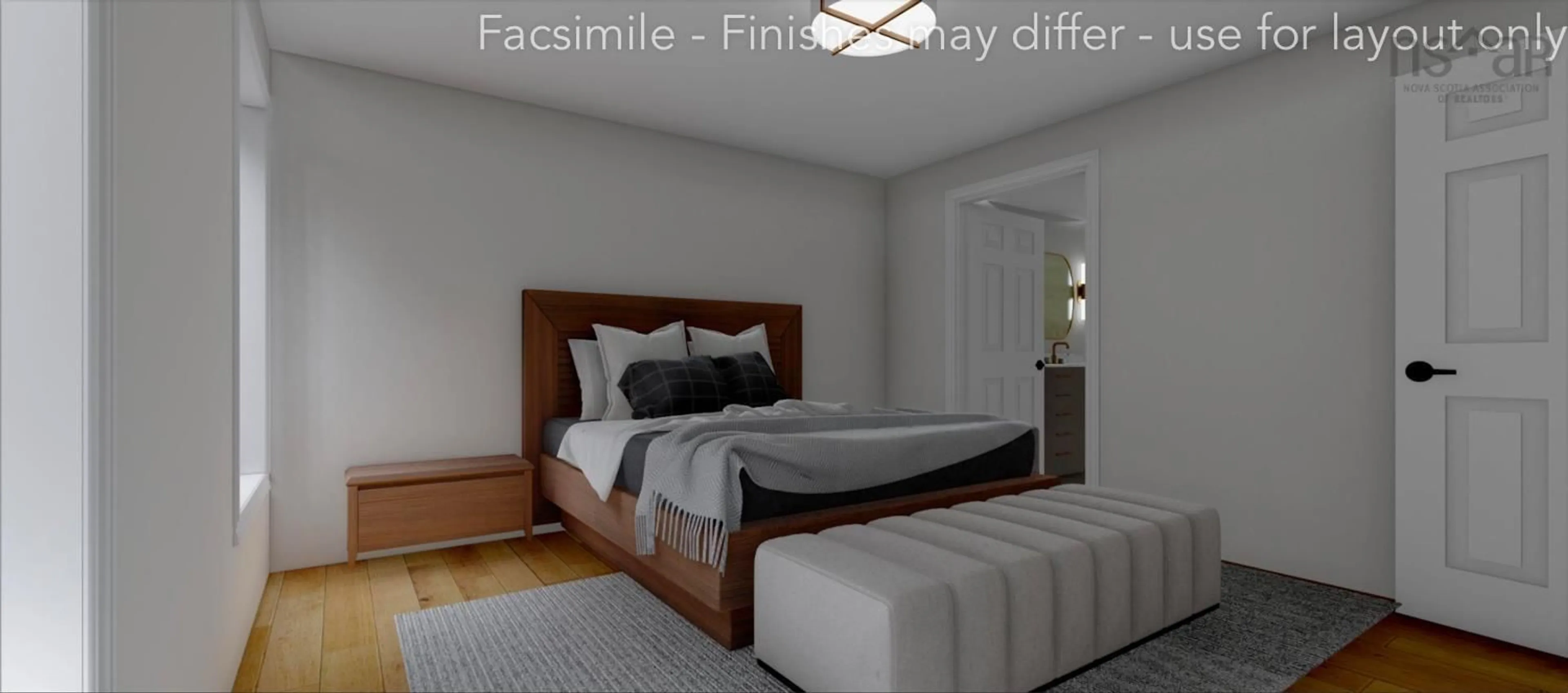 Bedroom with bed, unknown for Longview Dr #Lot 2b, North River Nova Scotia B6L 6L2