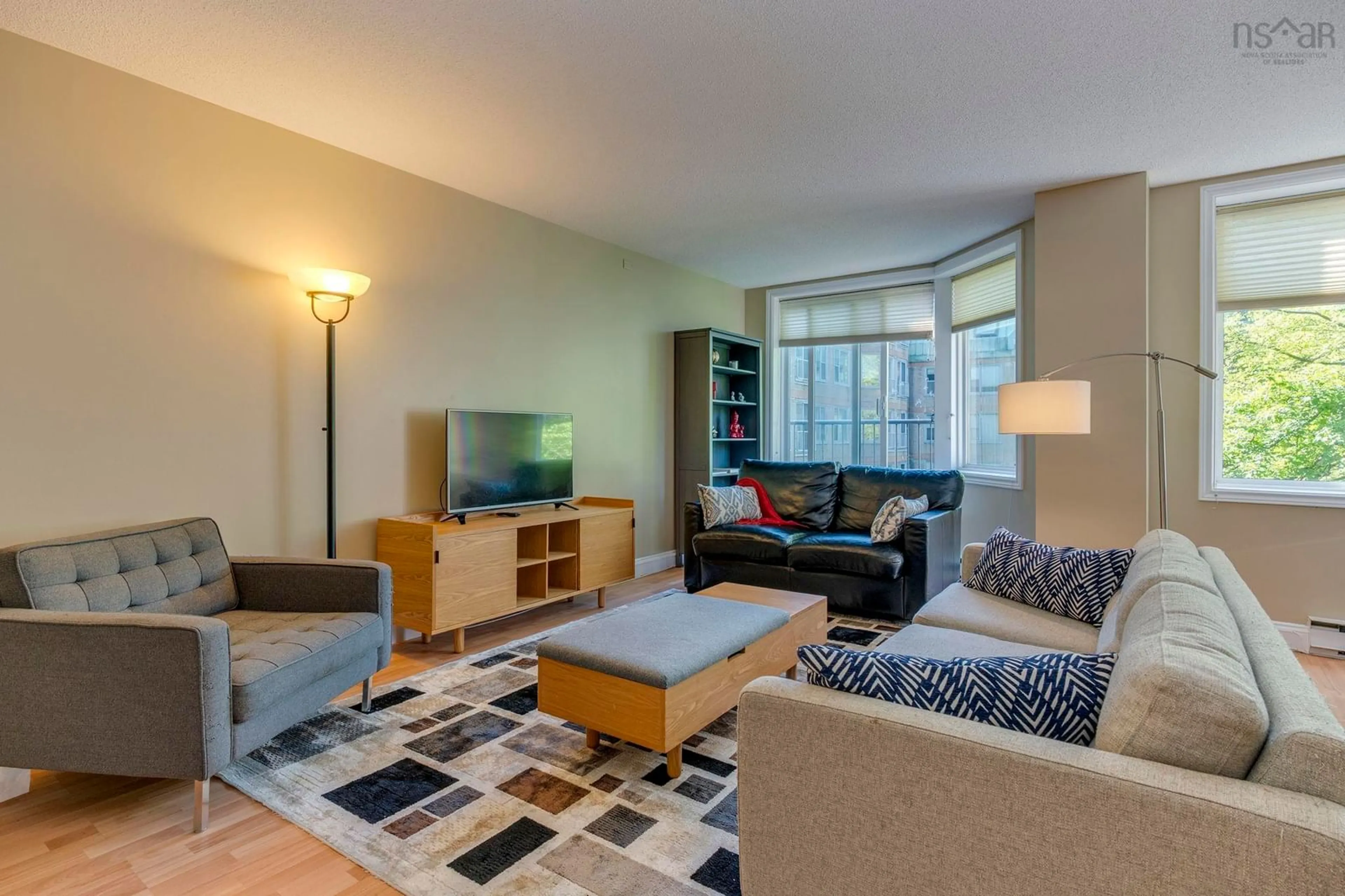 Living room with furniture, unknown for 1326 Lower Water St #405, Halifax Nova Scotia B3J 3R3