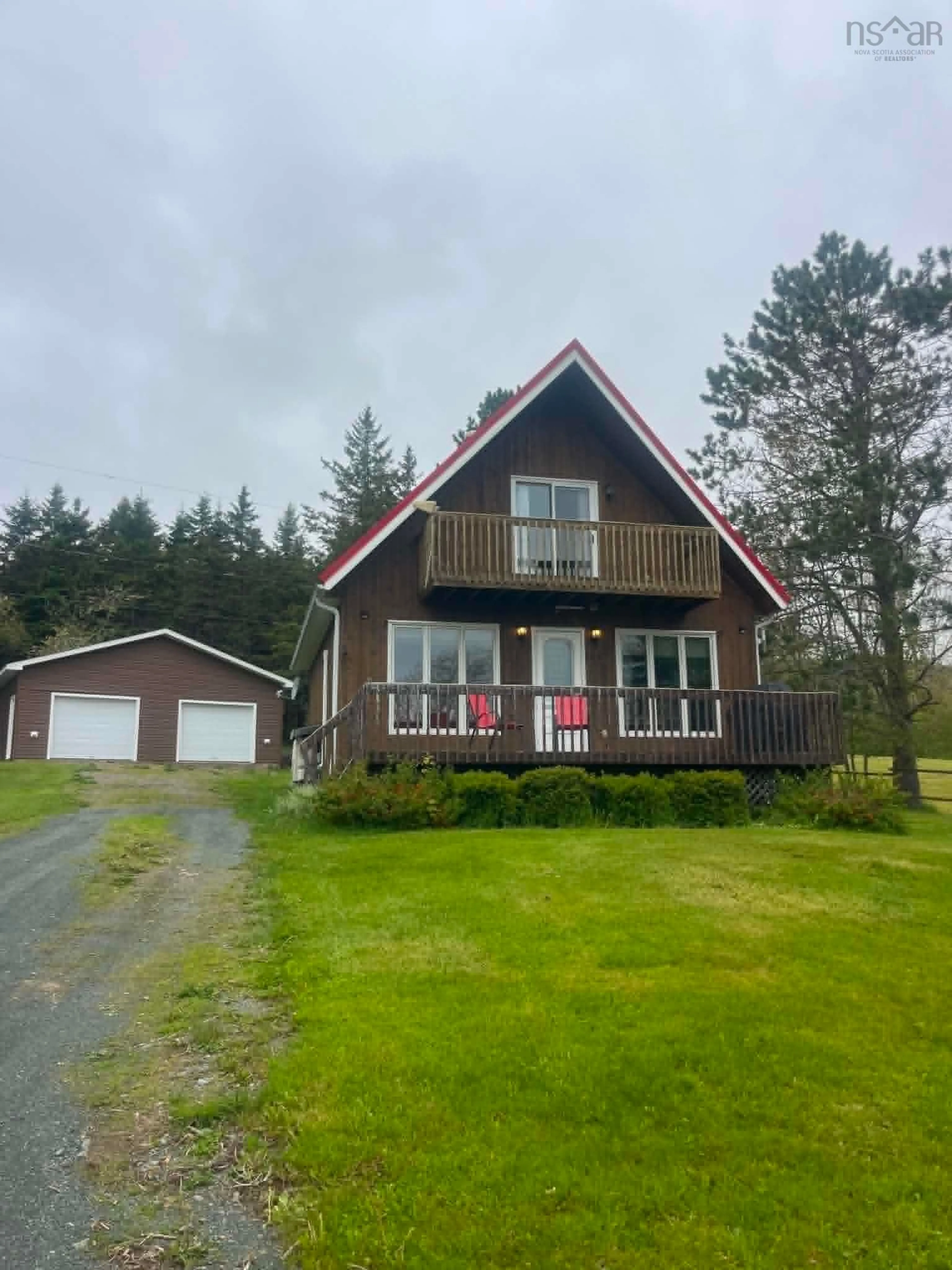 A pic from outside/outdoor area/front of a property/back of a property/a pic from drone, building for 1067 West Side Lochaber Road, Lochaber Nova Scotia B2G 2L3