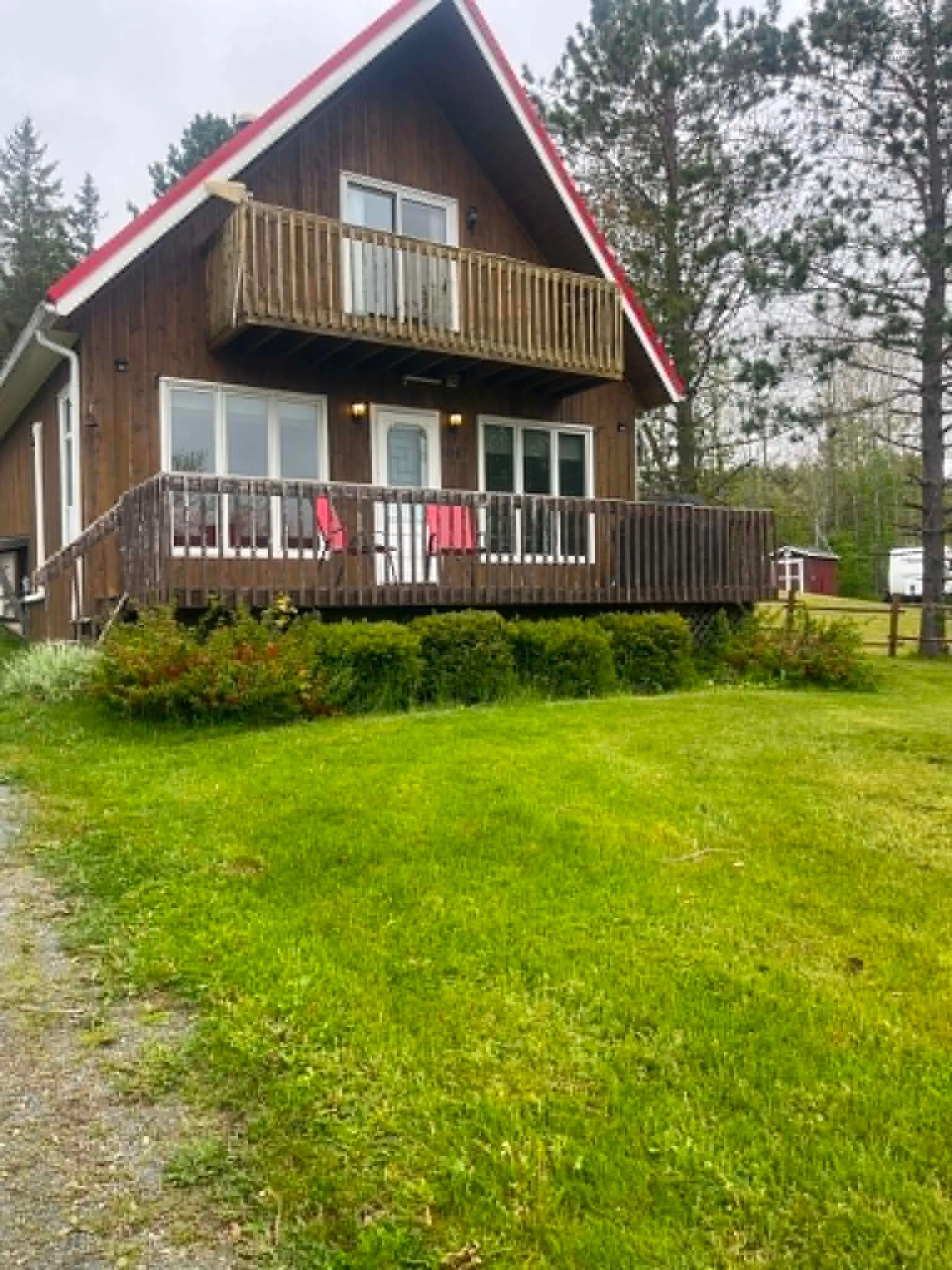 A pic from outside/outdoor area/front of a property/back of a property/a pic from drone, unknown for 1067 West Side Lochaber Road, Lochaber Nova Scotia B2G 2L3