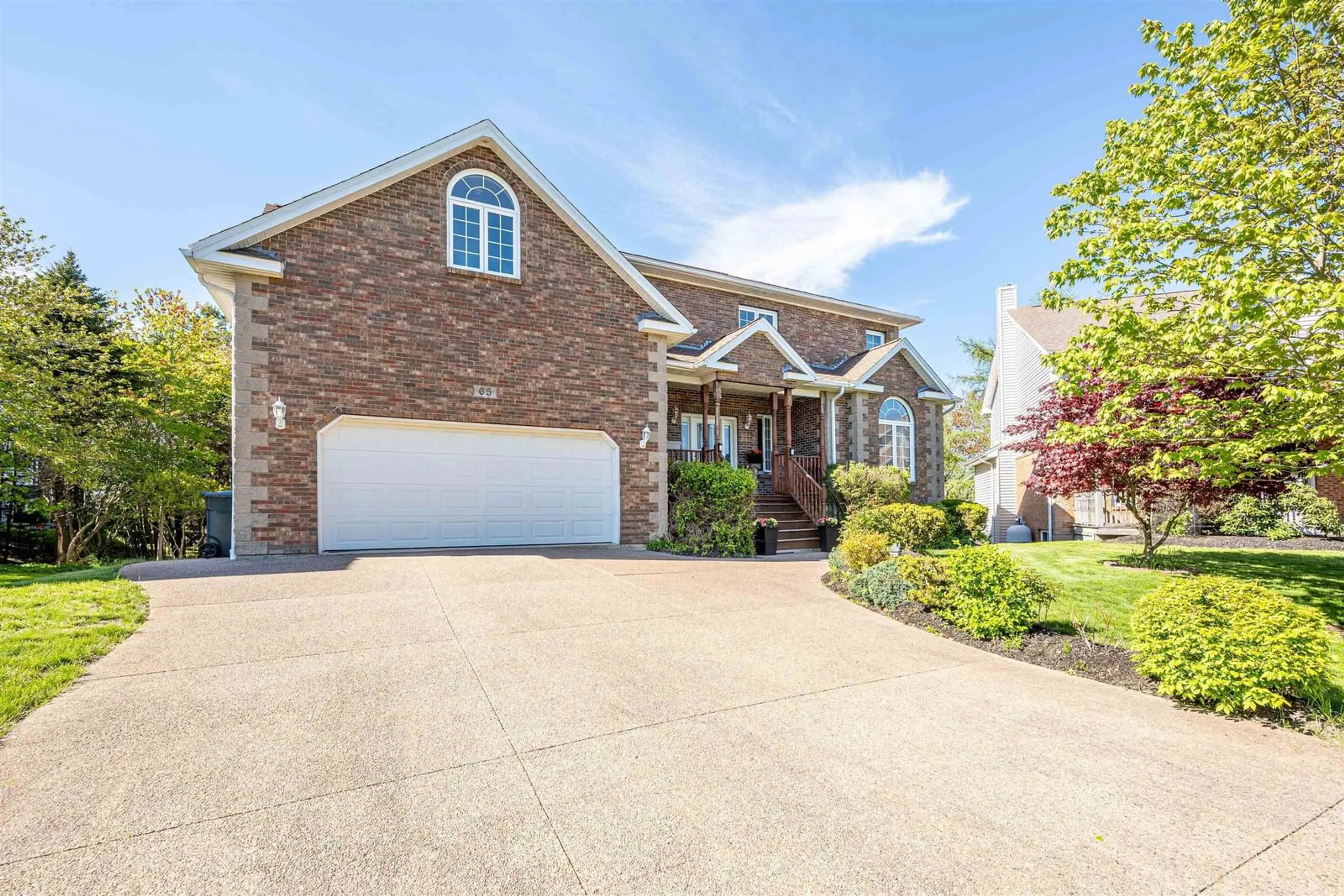 Home with brick exterior material, street for 65 Roxbury Cres, Halifax Nova Scotia B3M 4S9