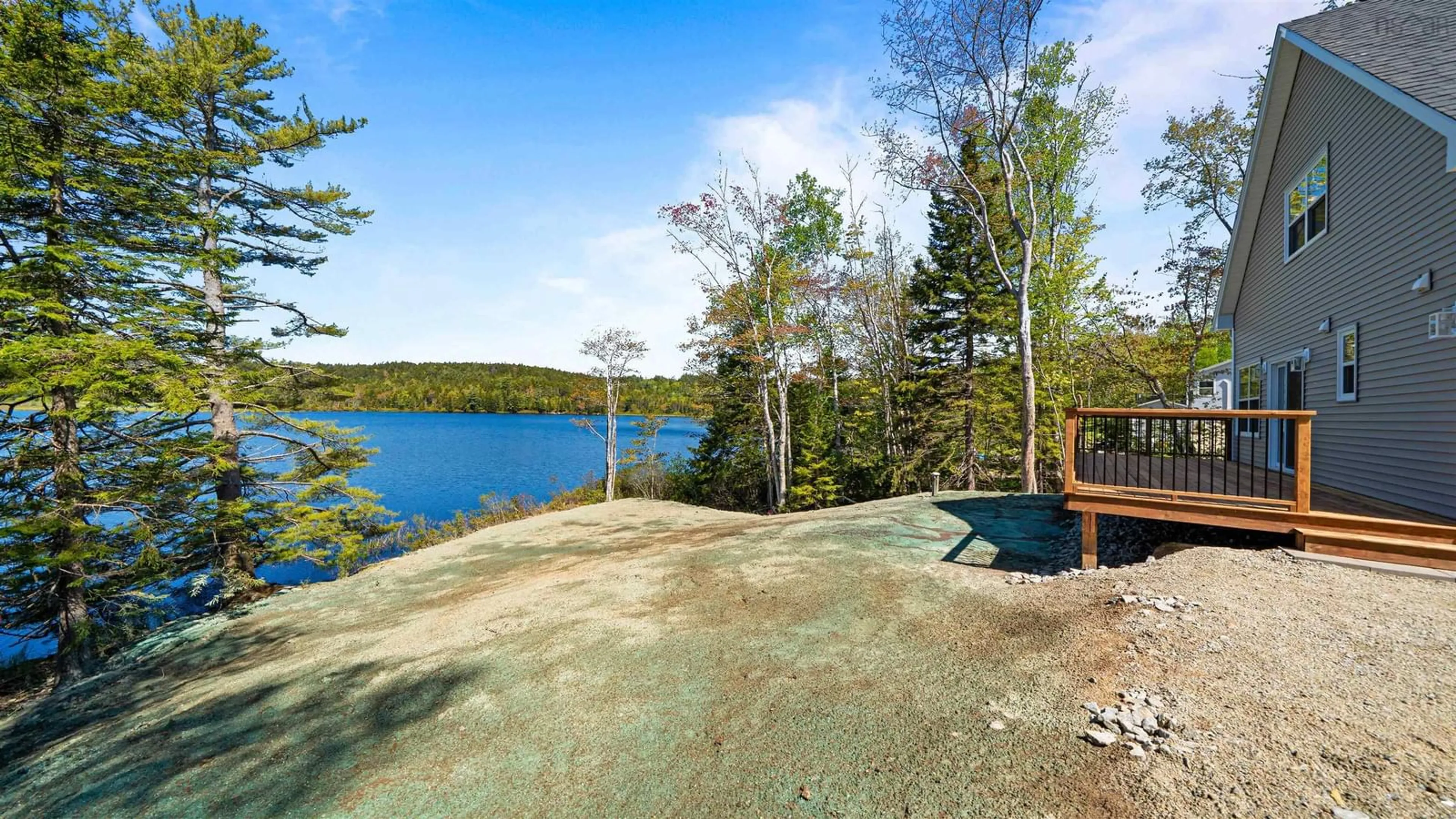 Patio, water/lake/river/ocean view for 162 Goat Lake Rd, East Chester Nova Scotia B0J 1J0