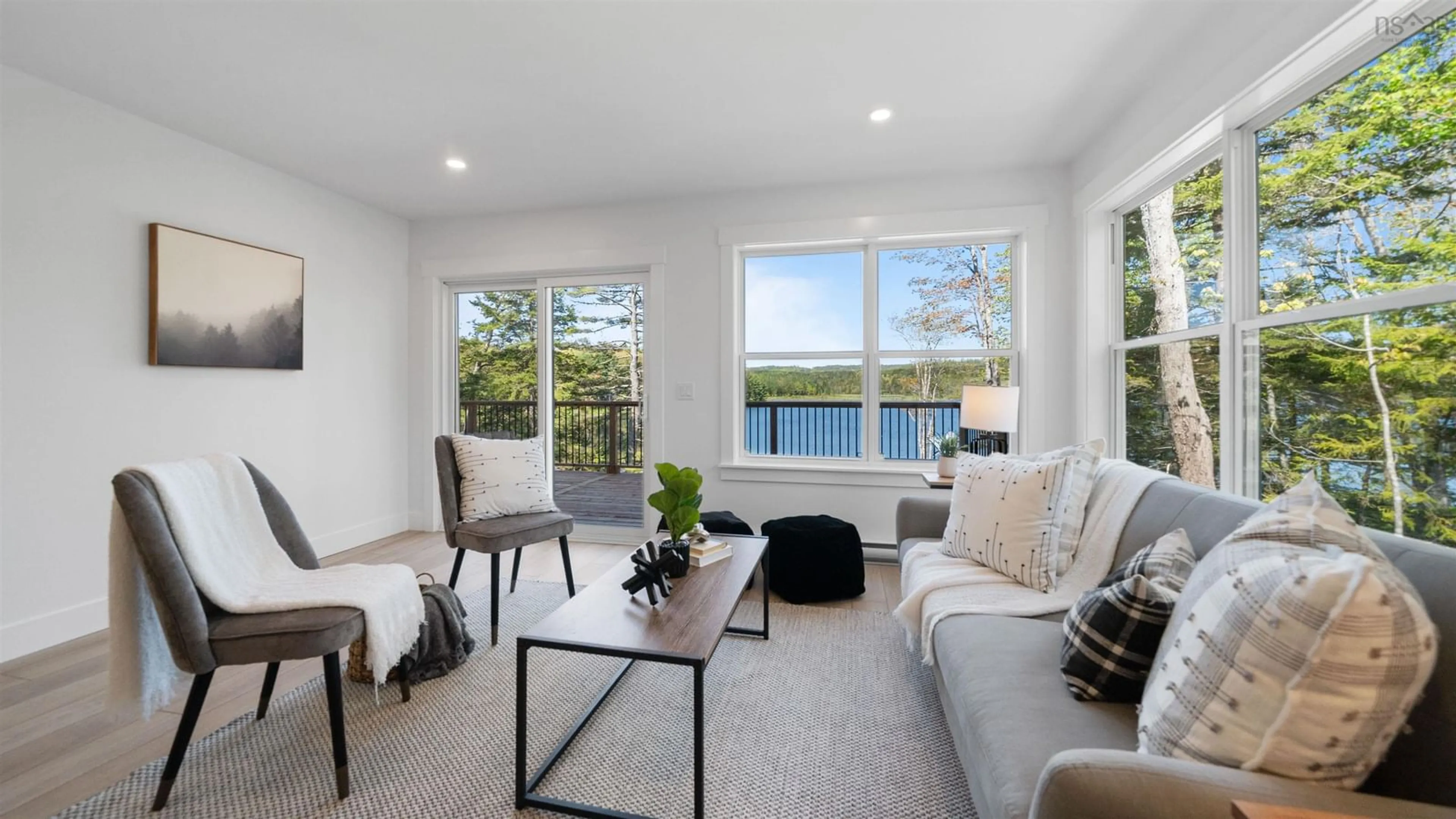 Living room with furniture, unknown for 162 Goat Lake Rd, East Chester Nova Scotia B0J 1J0