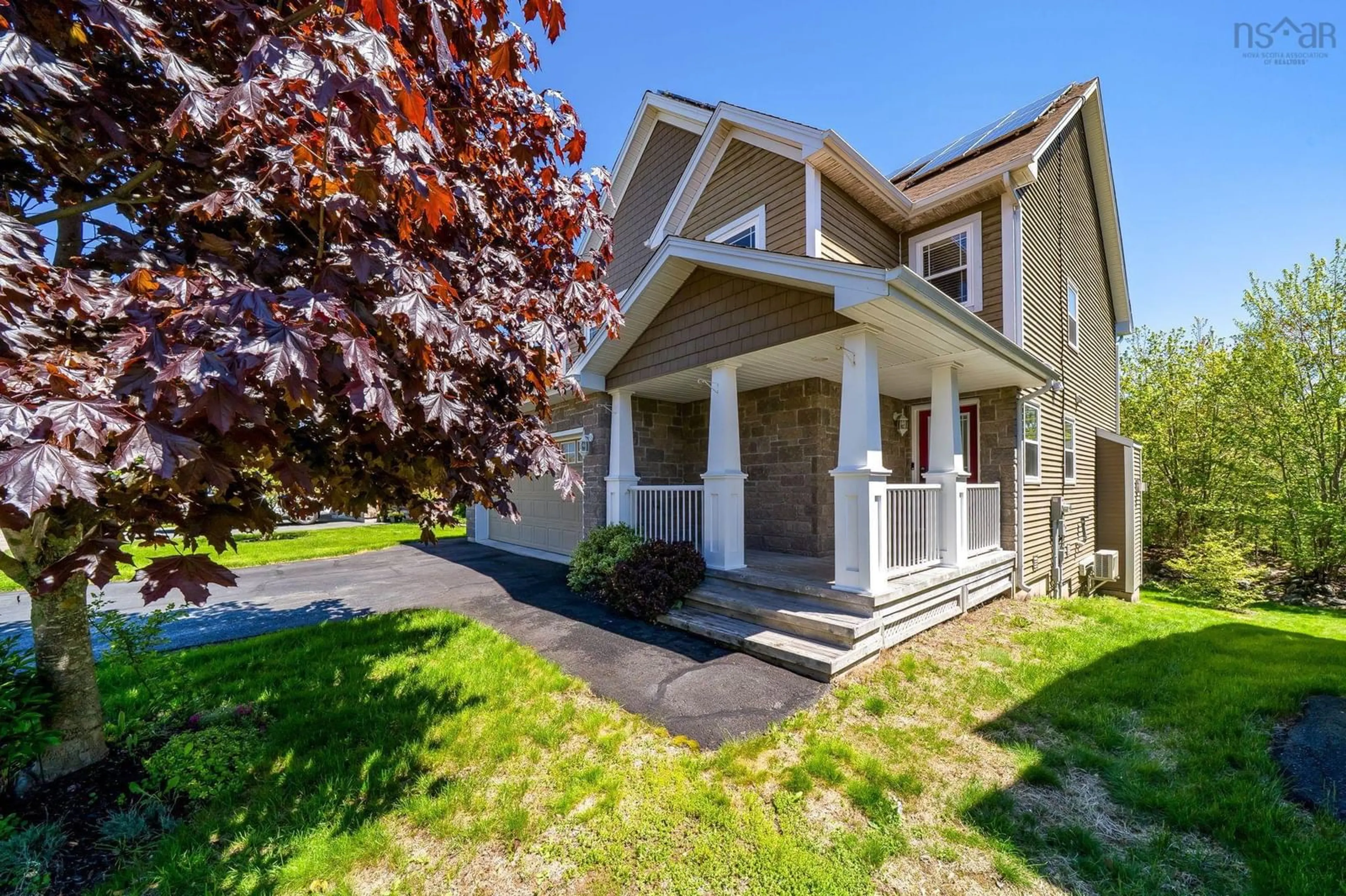 Home with vinyl exterior material, street for 104 Hollyhock Way, Bedford Nova Scotia B4B 0H6