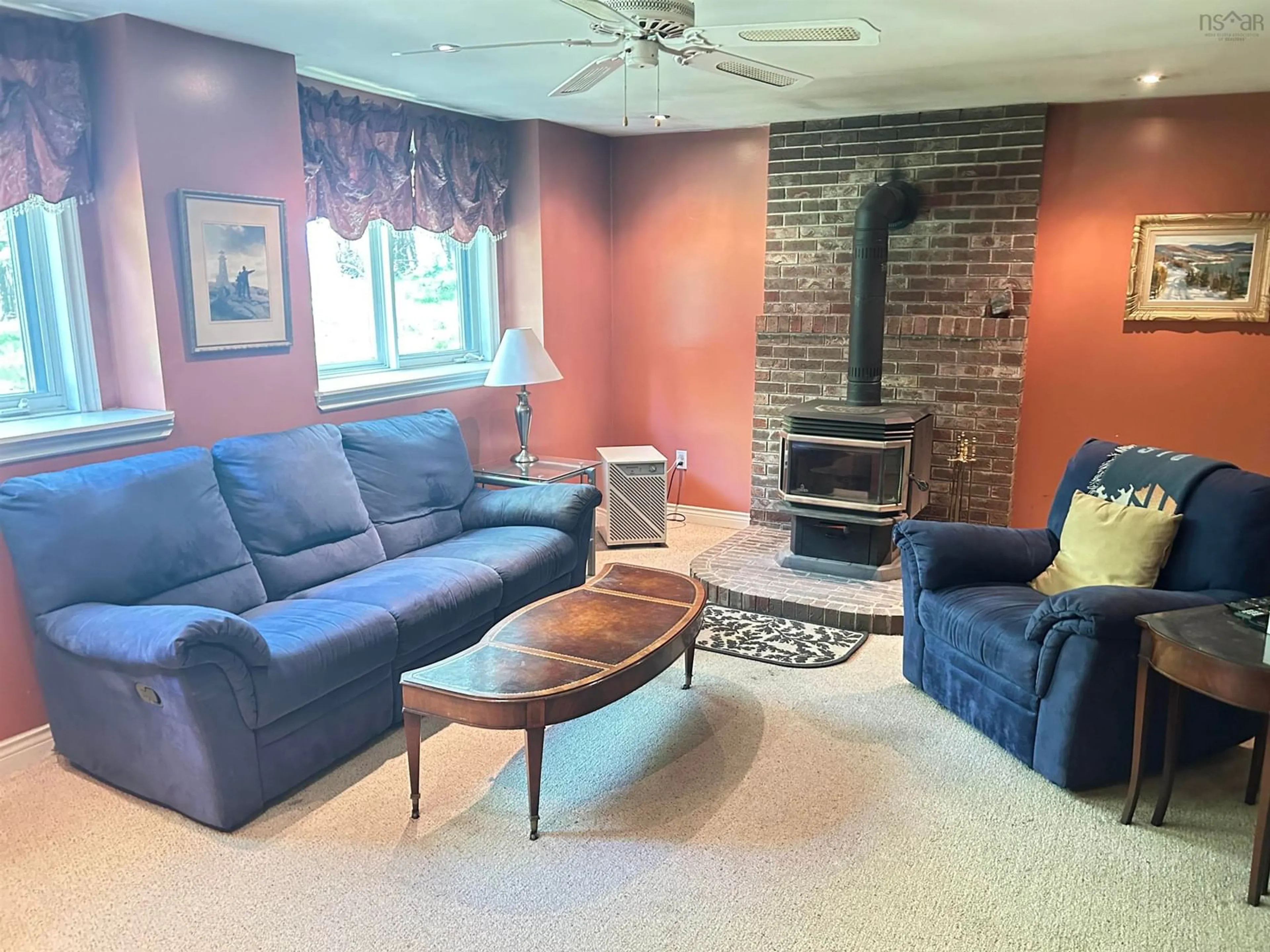 Living room with furniture, unknown for 6 Ainsley Crt, Fall River Nova Scotia B2T 1E7