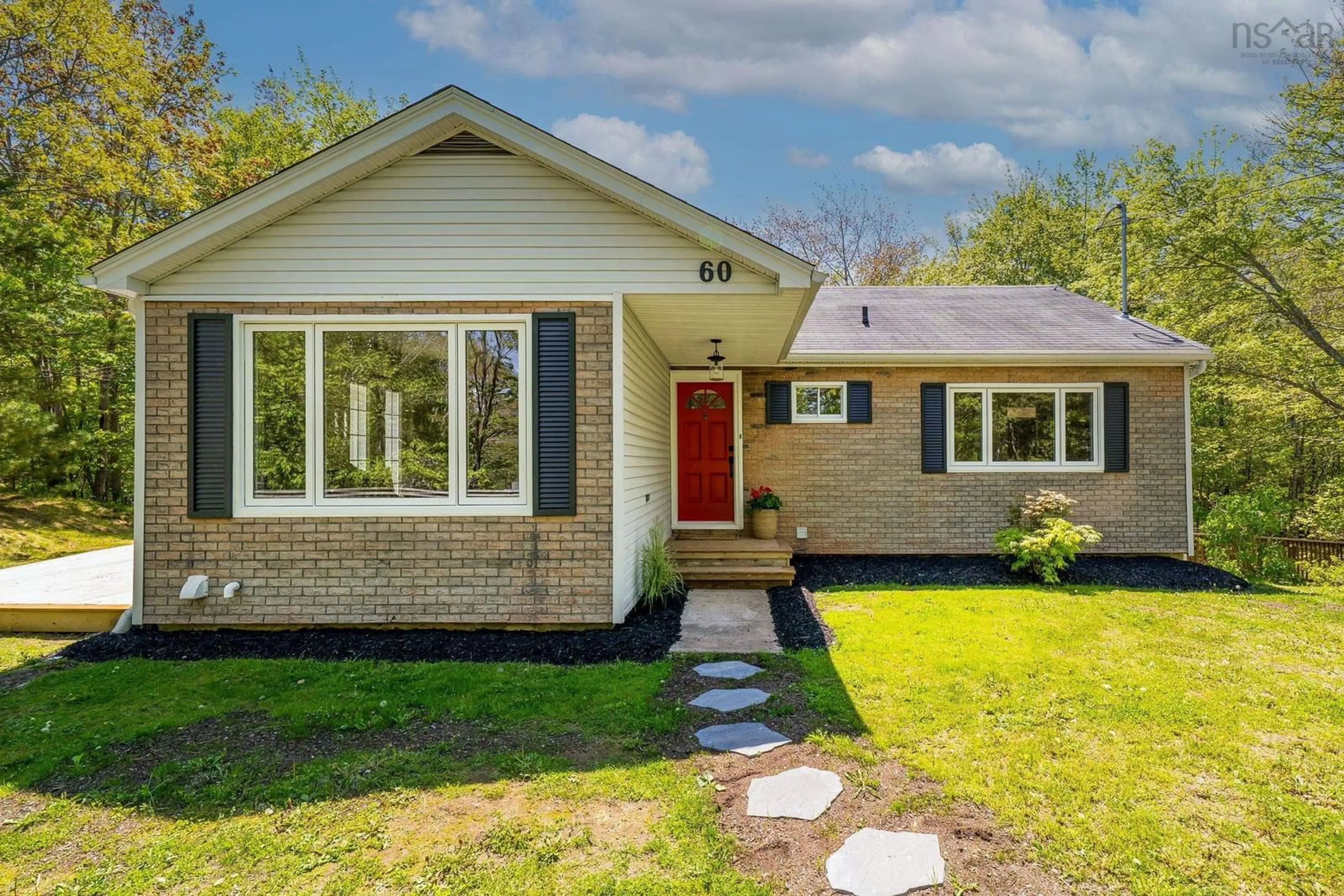 Home with brick exterior material, street for 60 Saskatoon Dr, Halifax Nova Scotia B3M 3Z2