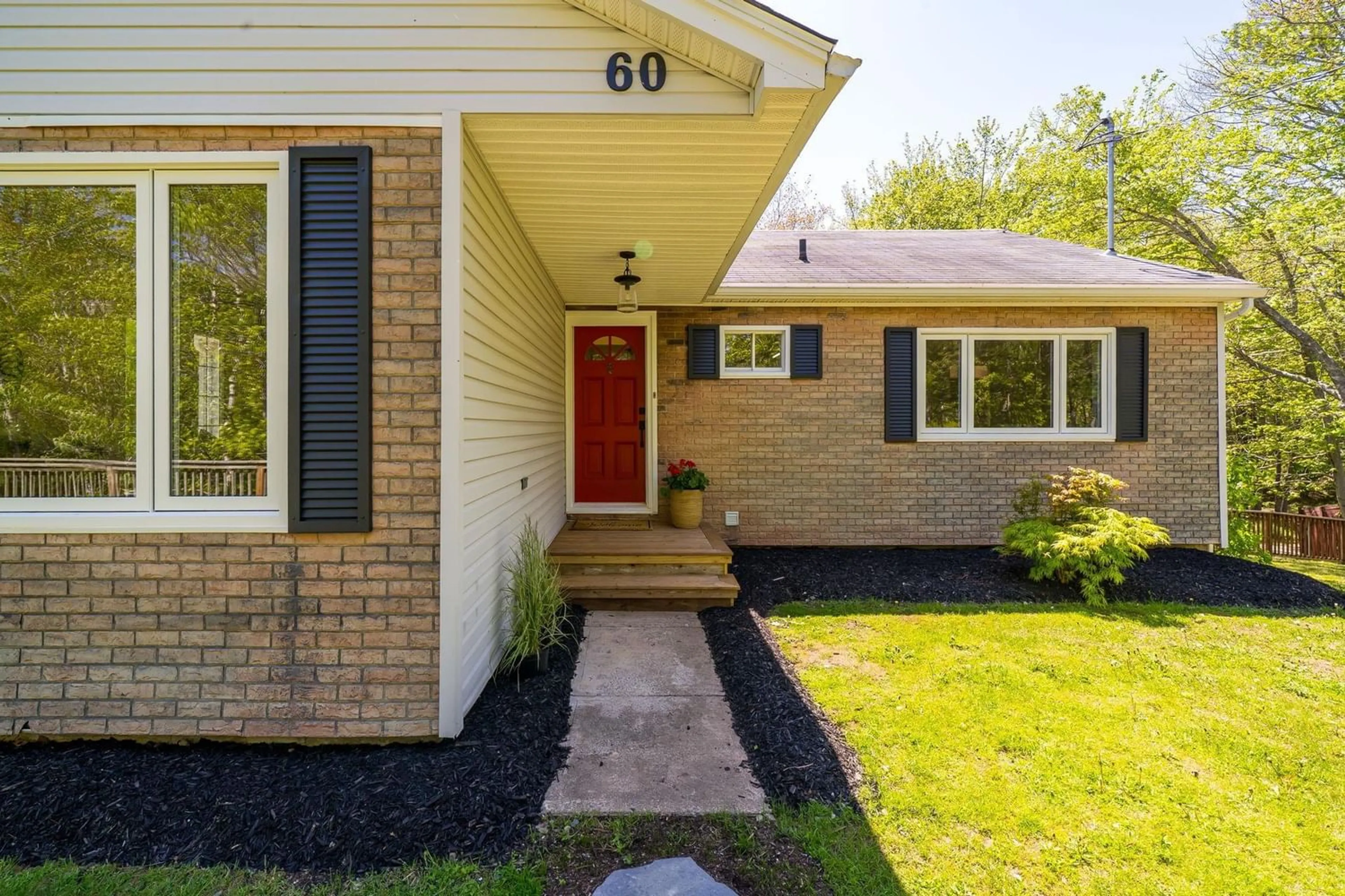 Home with brick exterior material, street for 60 Saskatoon Dr, Halifax Nova Scotia B3M 3Z2