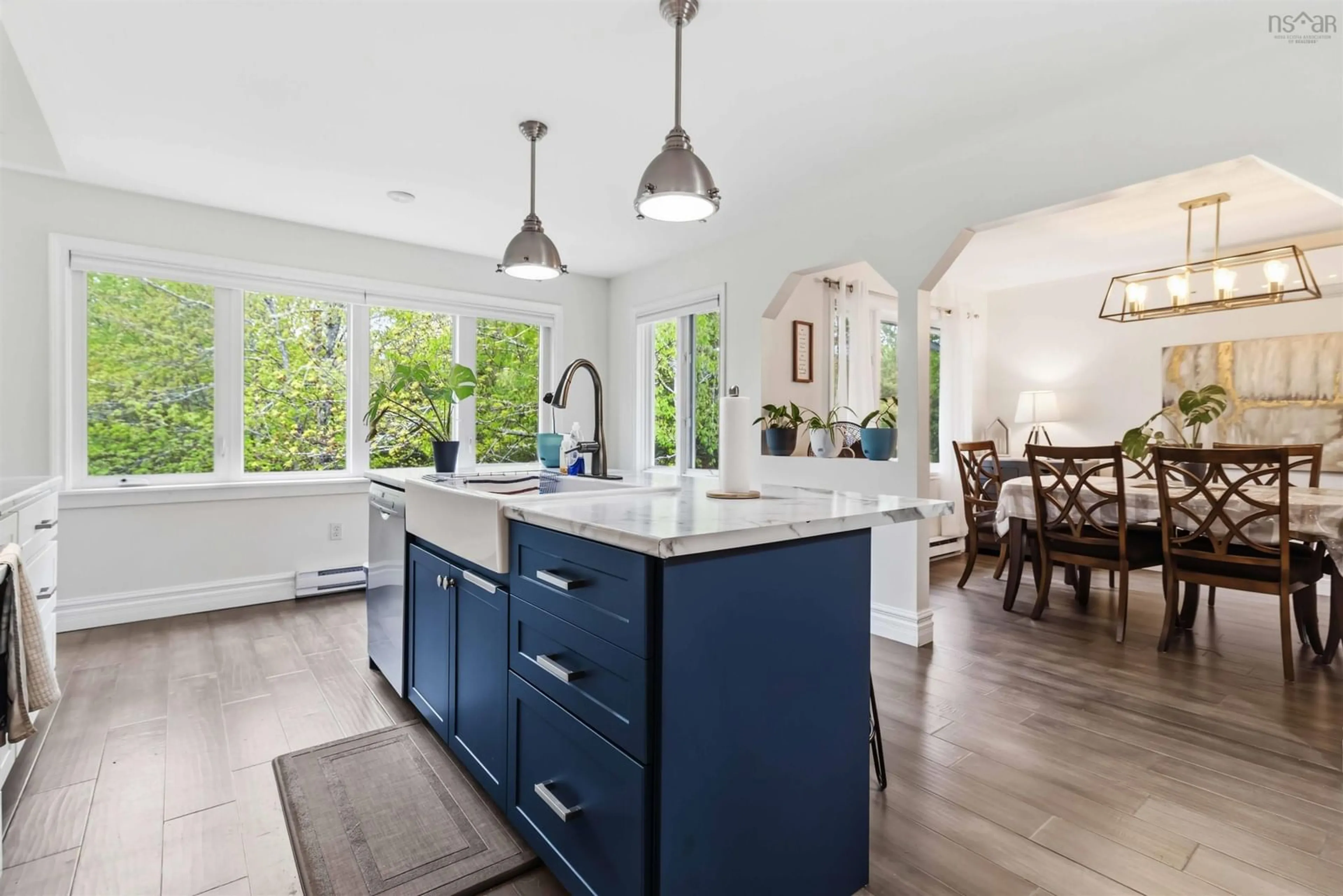 Open concept kitchen, ceramic/tile floor for 150 Churchill Downs Cir, Lower Sackville Nova Scotia B4E 2J4