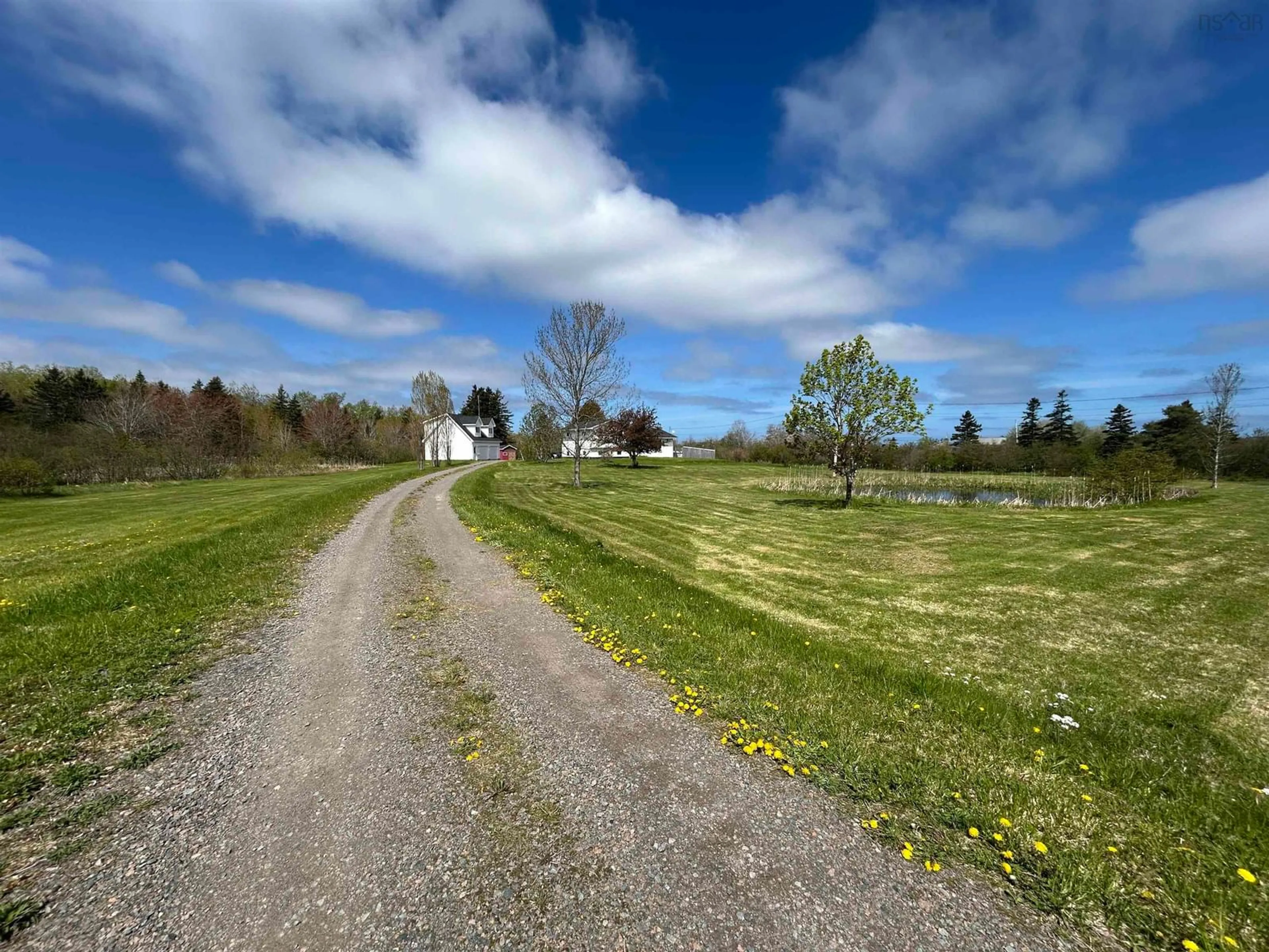 A pic from outside/outdoor area/front of a property/back of a property/a pic from drone, street for 385 Frankville Rd, Frankville Nova Scotia B0H 1P0