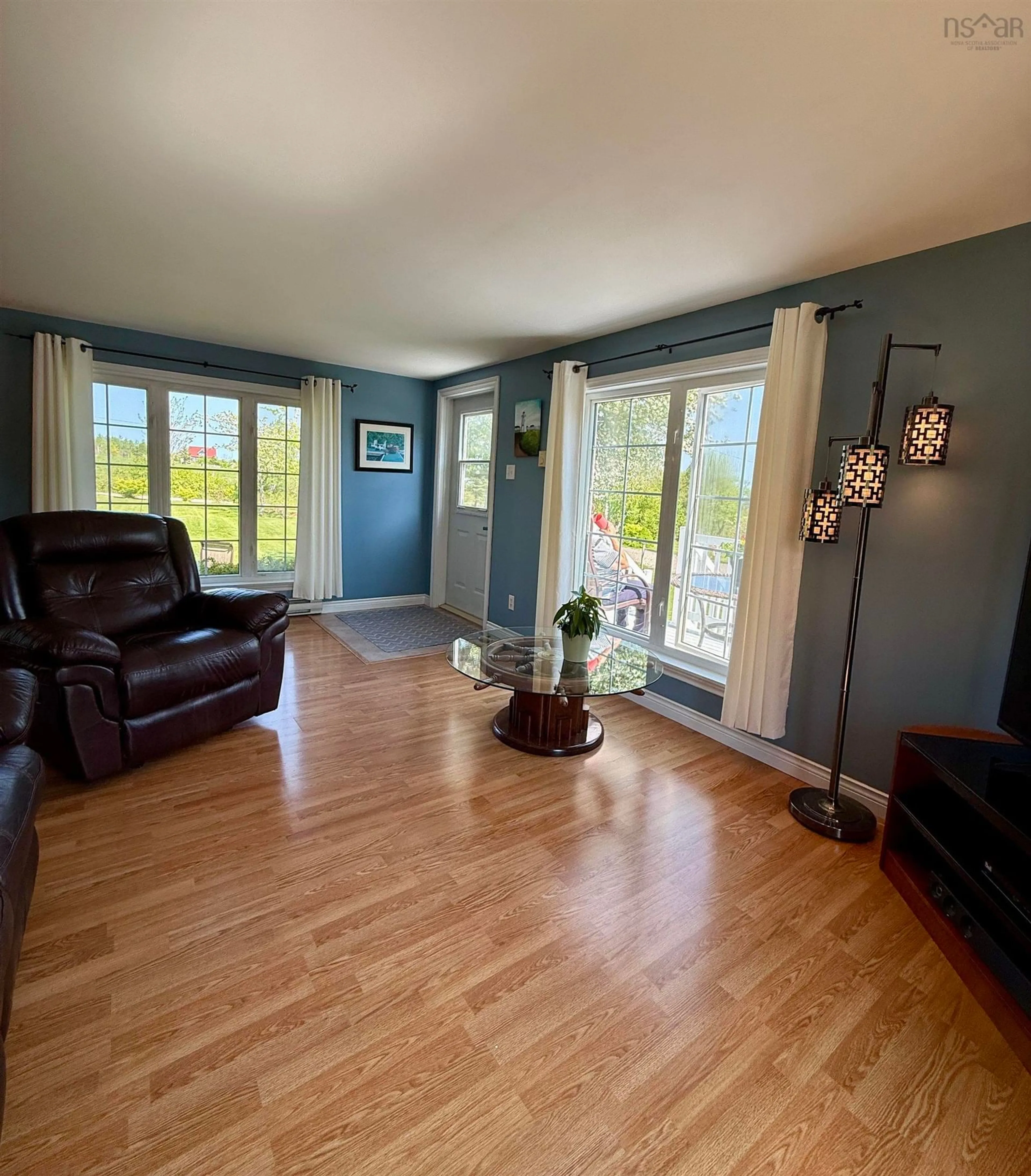 Living room with furniture, unknown for 55 Brown Rd, Upper Economy Nova Scotia B0M 1B0