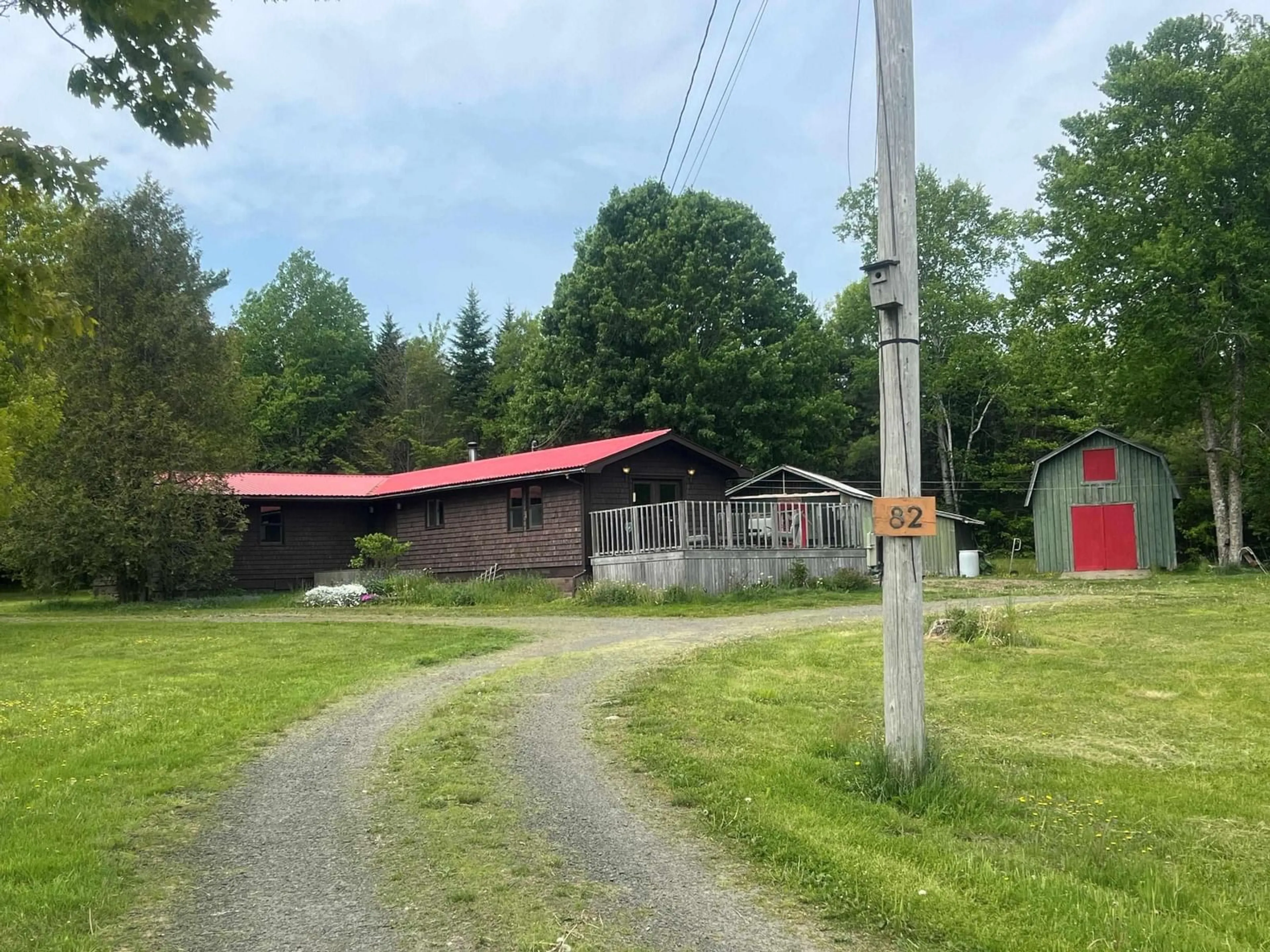 Shed for 82 Morganville Rd, Bear River Nova Scotia B0S 1B0