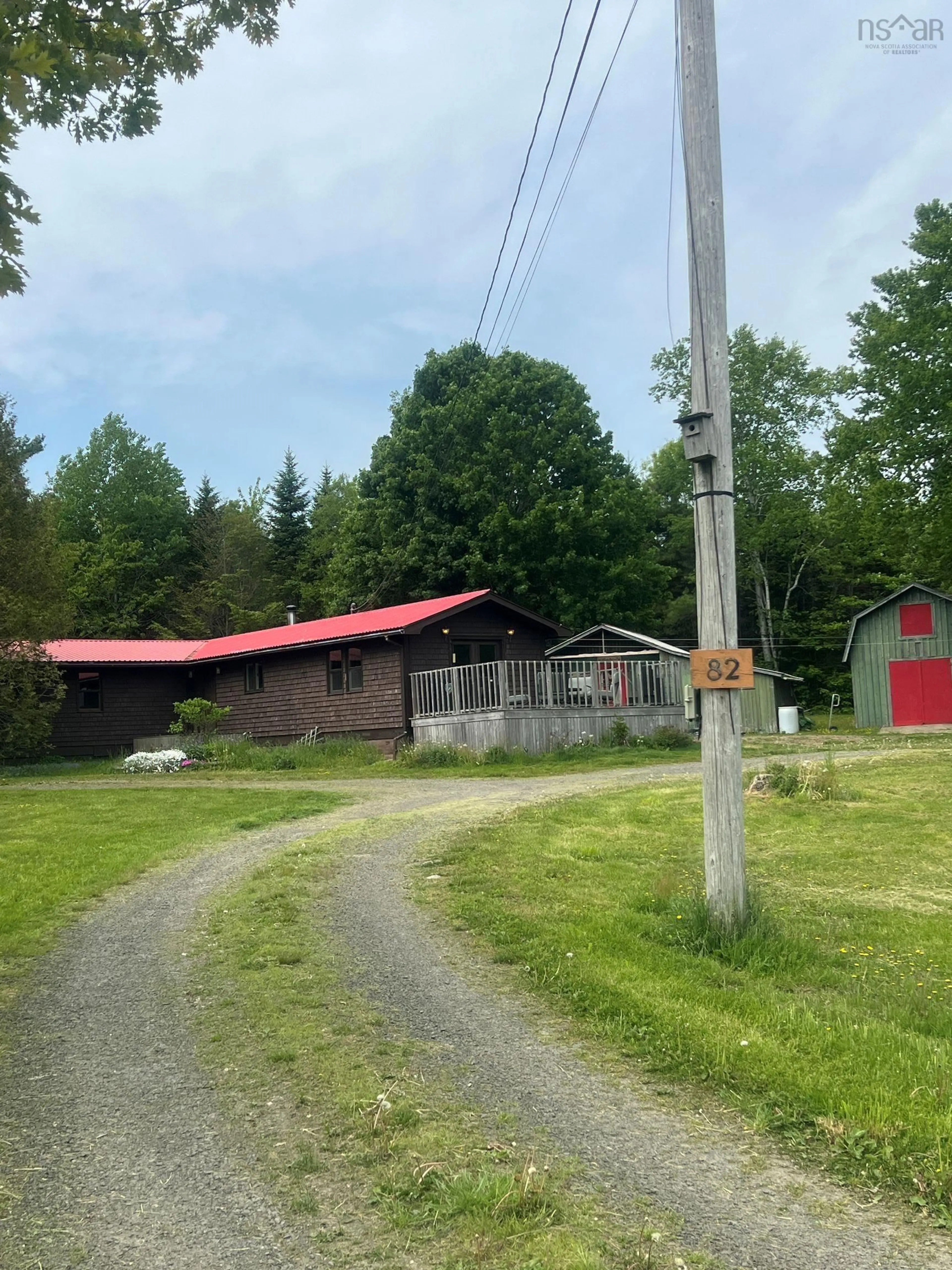 Shed for 82 Morganville Rd, Bear River Nova Scotia B0S 1B0