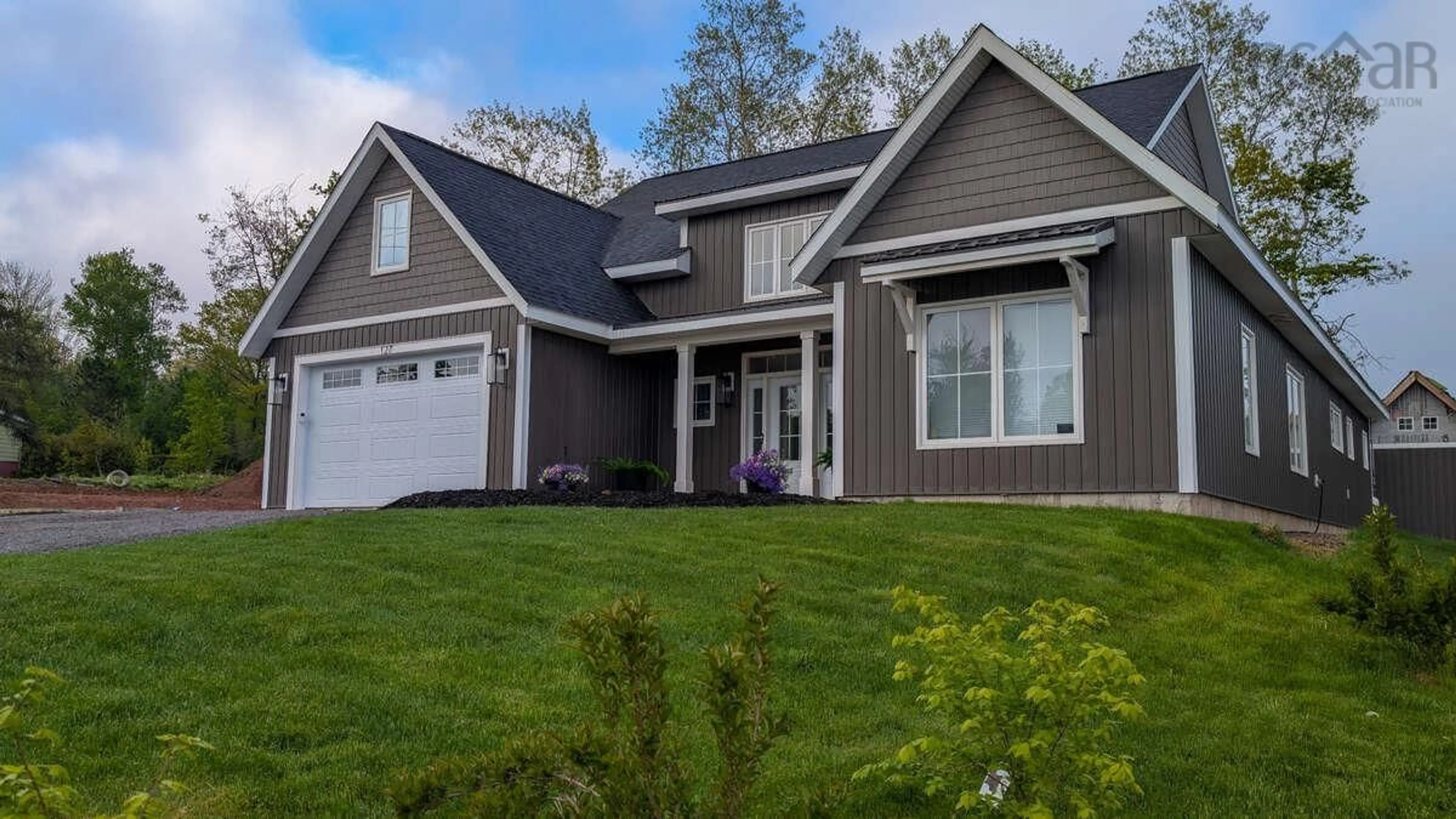 Home with vinyl exterior material, street for 127 Stirling Ave, Wolfville Nova Scotia B4P 2N3