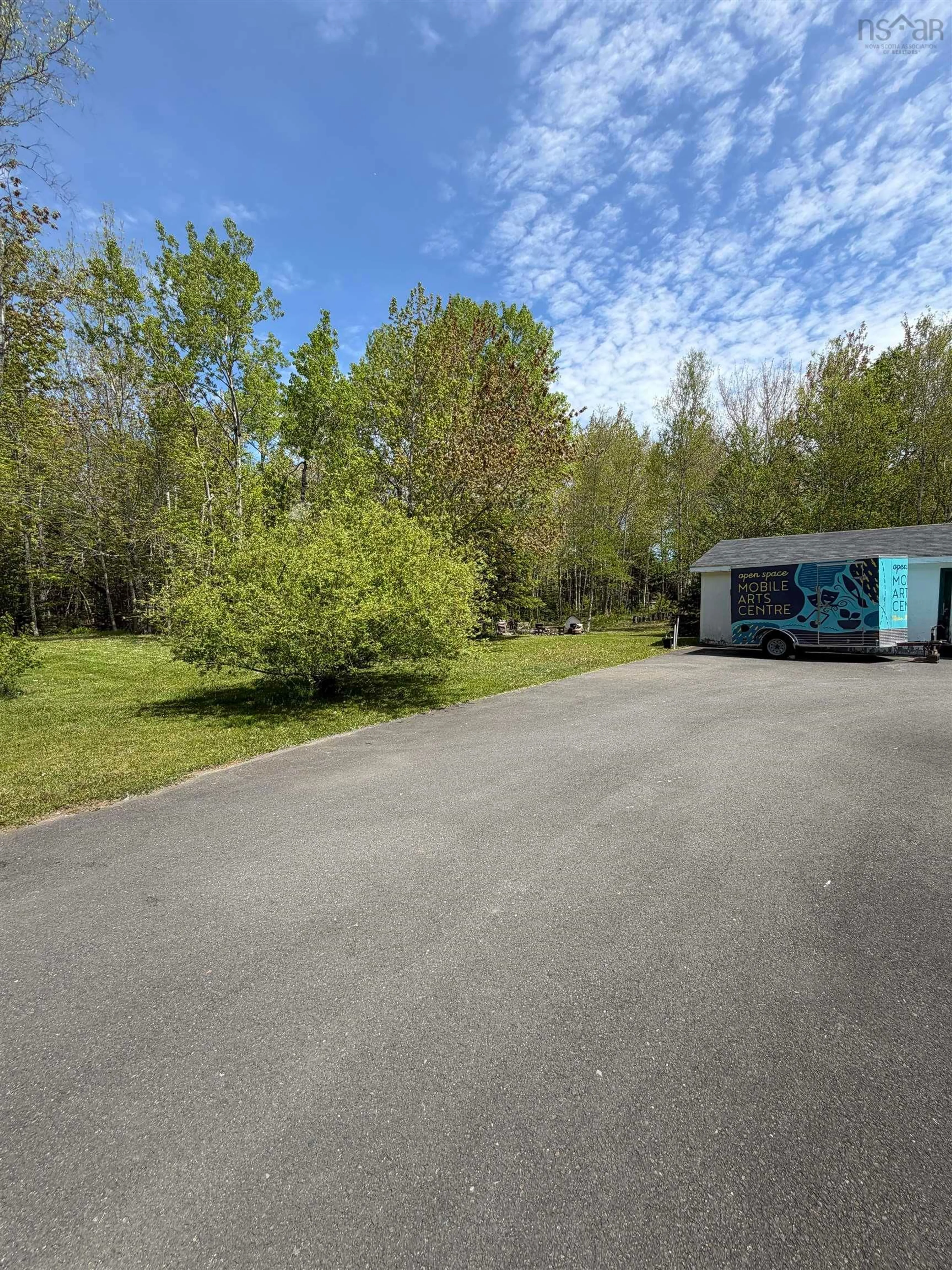 A pic from outside/outdoor area/front of a property/back of a property/a pic from drone, street for 2547 Pleasant Valley Road, Maryvale Nova Scotia B2G 2K9