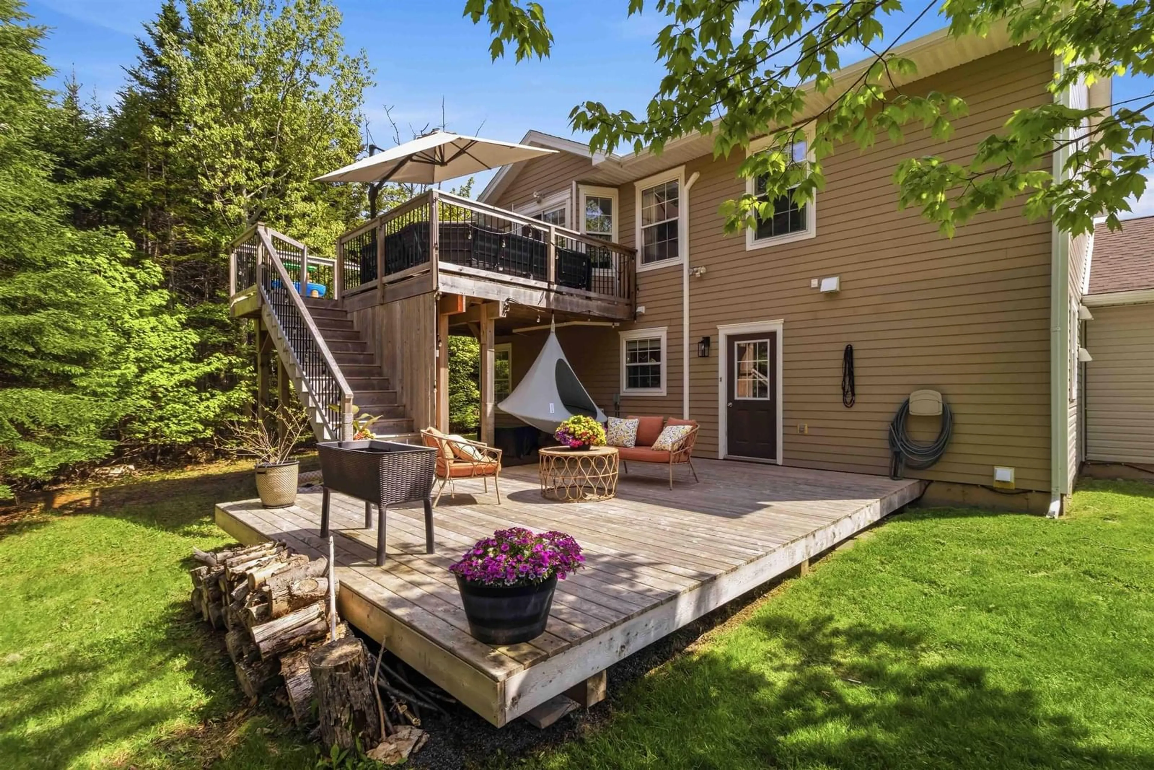 Patio, unknown for 326 Keltic Dr, Lawrencetown Nova Scotia B2Z 1M7