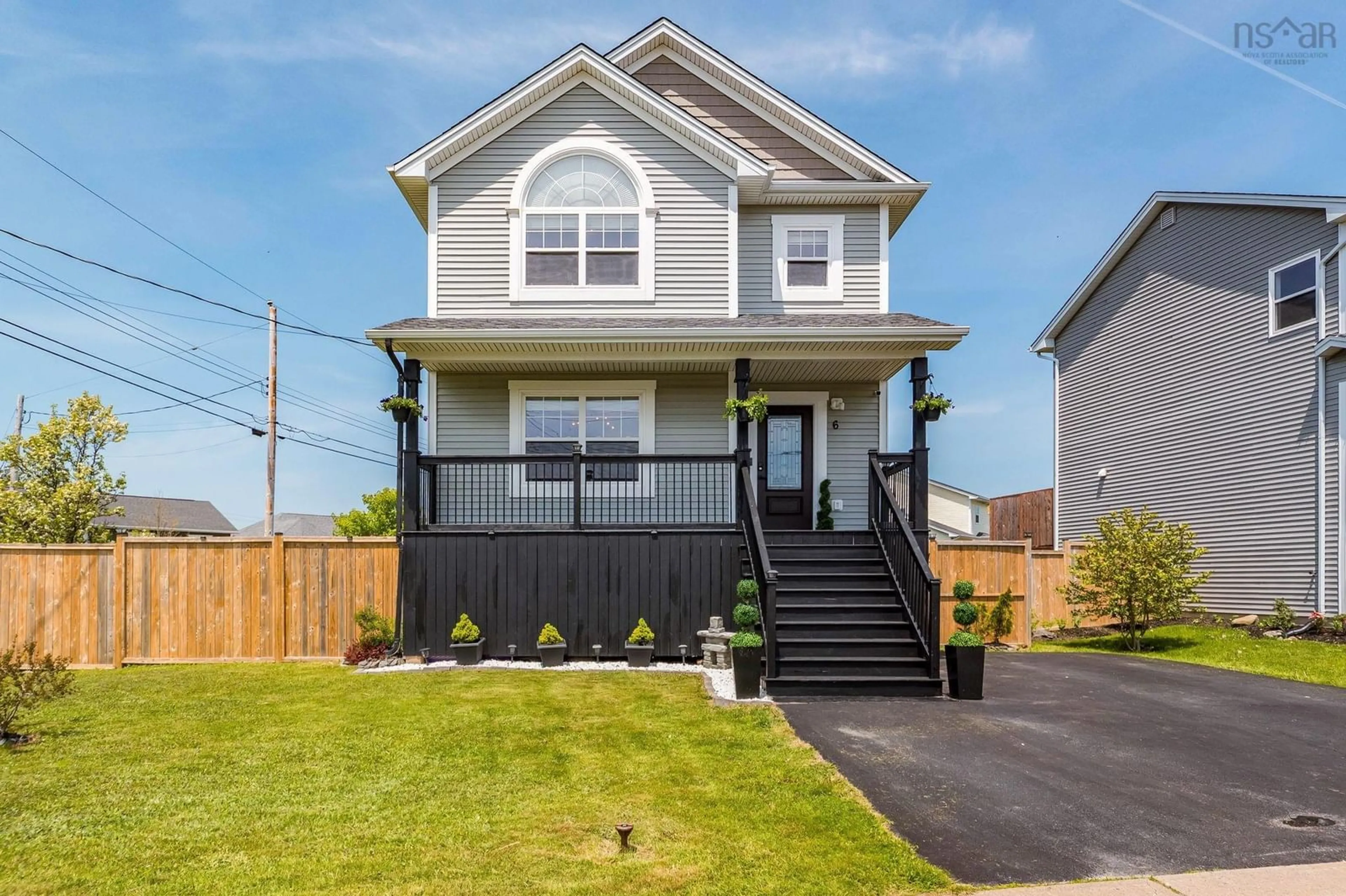 Home with vinyl exterior material, street for 6 Wilmington Crt, Eastern Passage Nova Scotia B3G 0C9