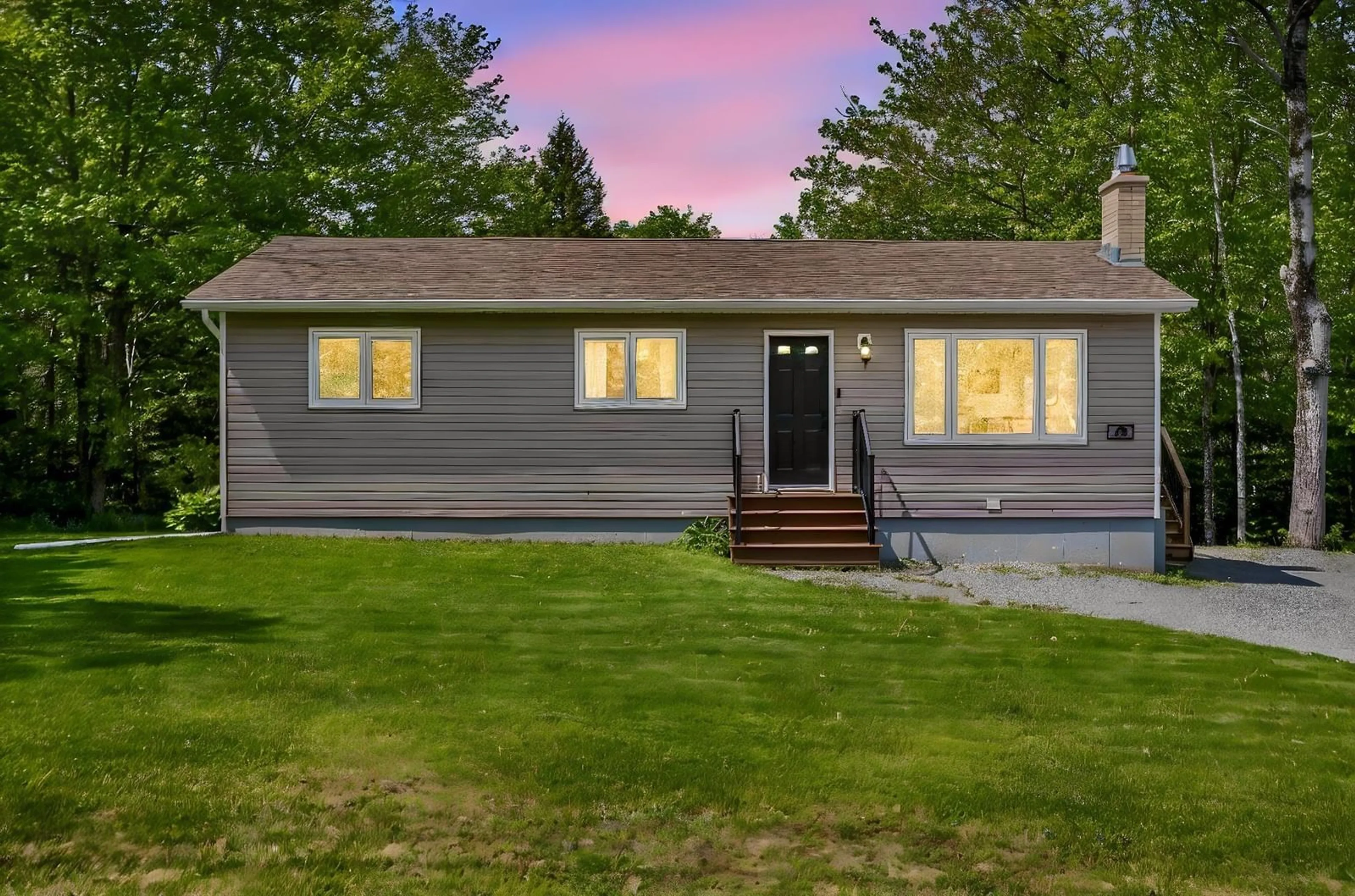 Home with vinyl exterior material, street for 49 Rockwell Dr, Mount Uniacke Nova Scotia B0N 1Z0