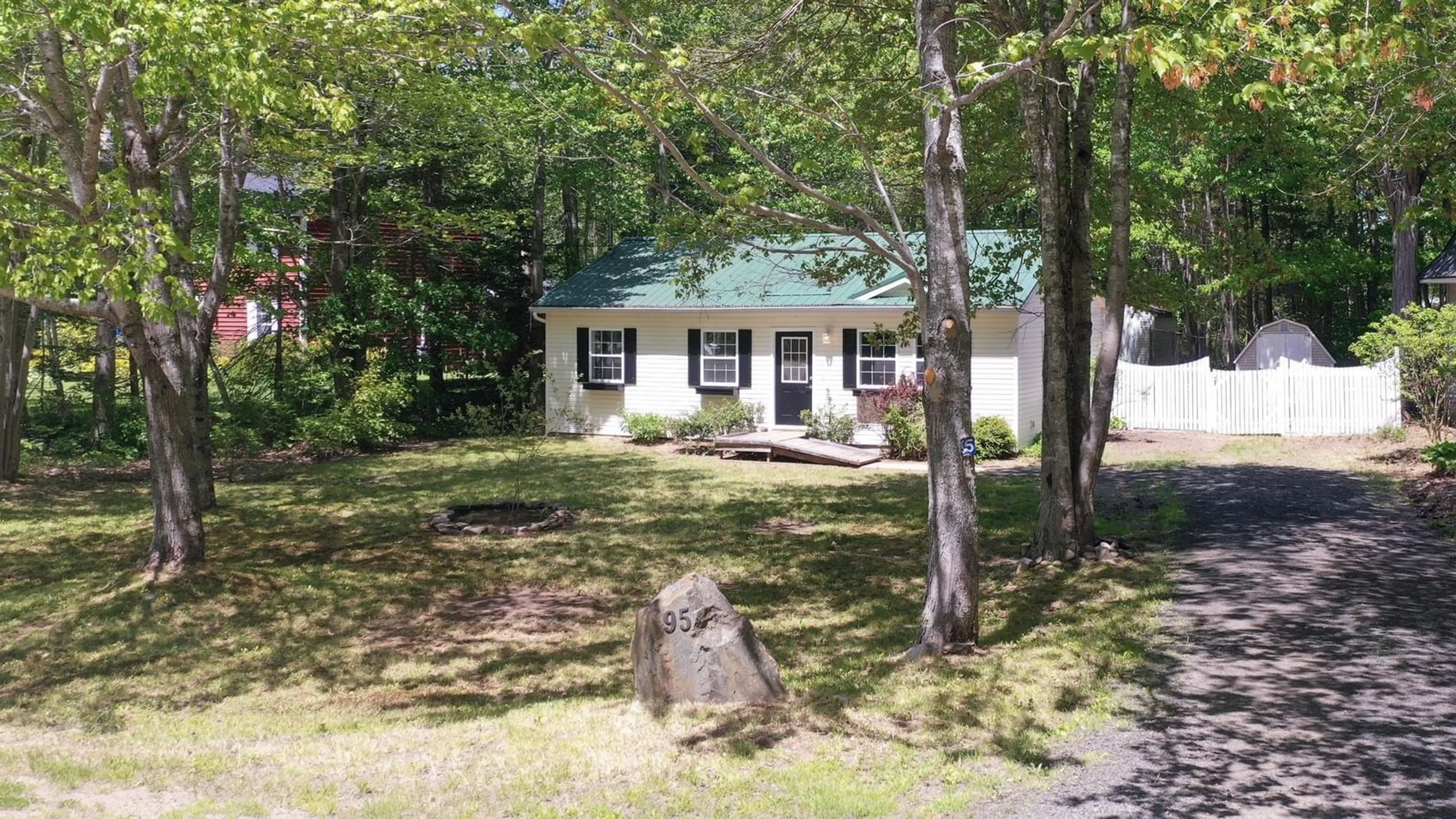 Home with vinyl exterior material, street for 95 Colonial Dr, Nictaux Nova Scotia B0S 1P0