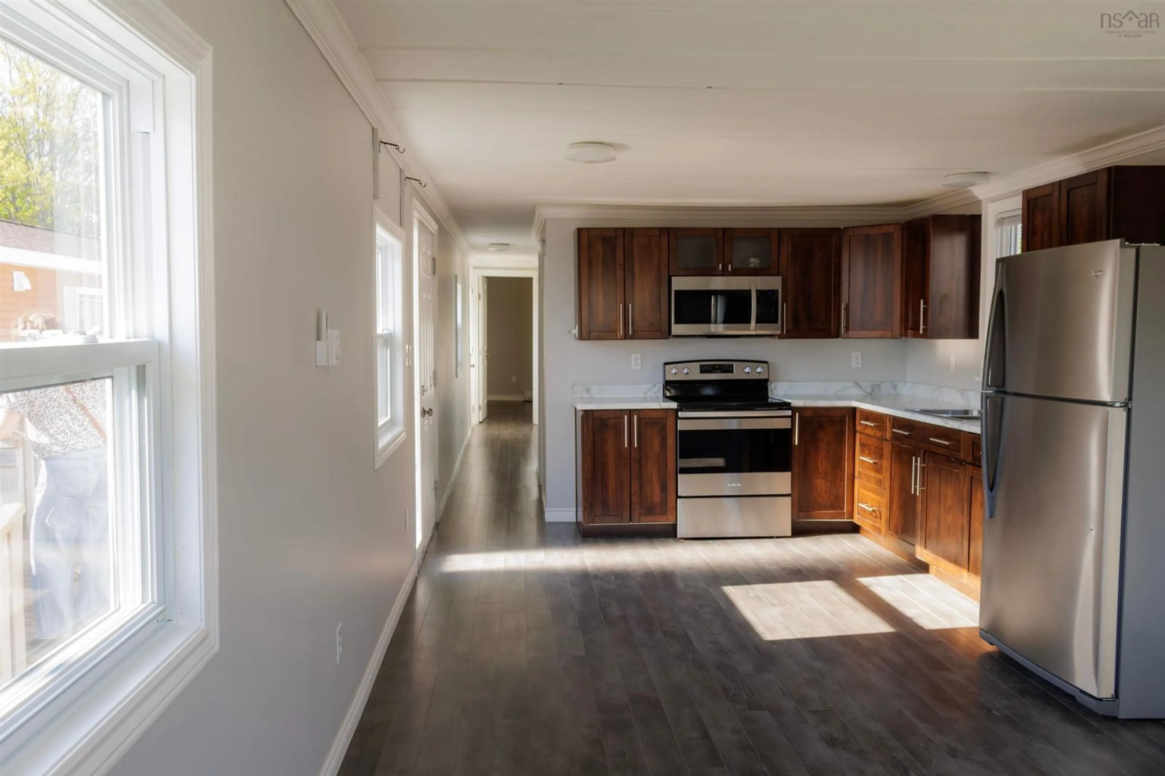 Open concept kitchen, unknown for 141 Hilltop Dr, Sackville Nova Scotia B4C 2P6